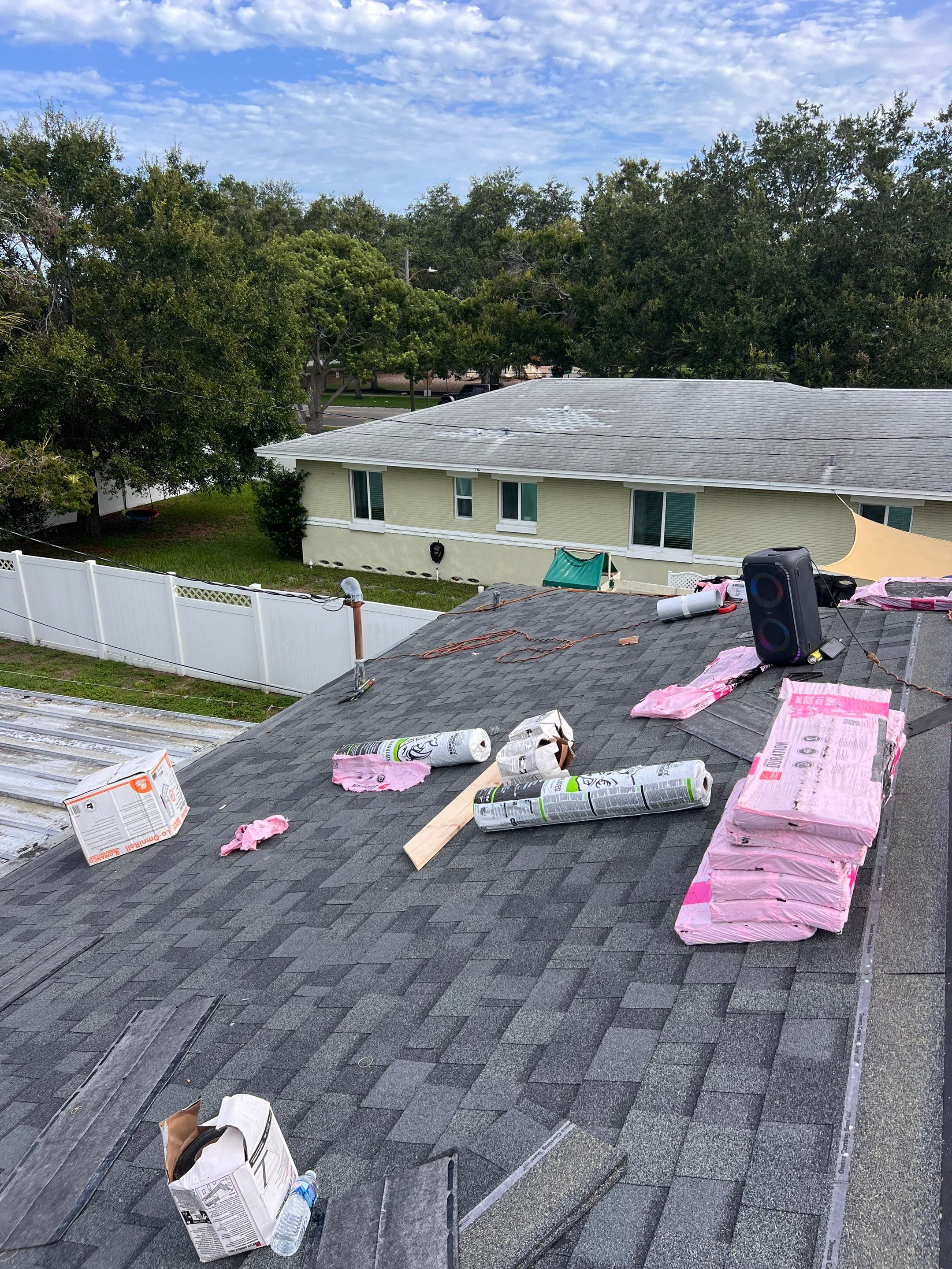 Project in Clearwater 33765 by Mitchell Roofing Company LLC 