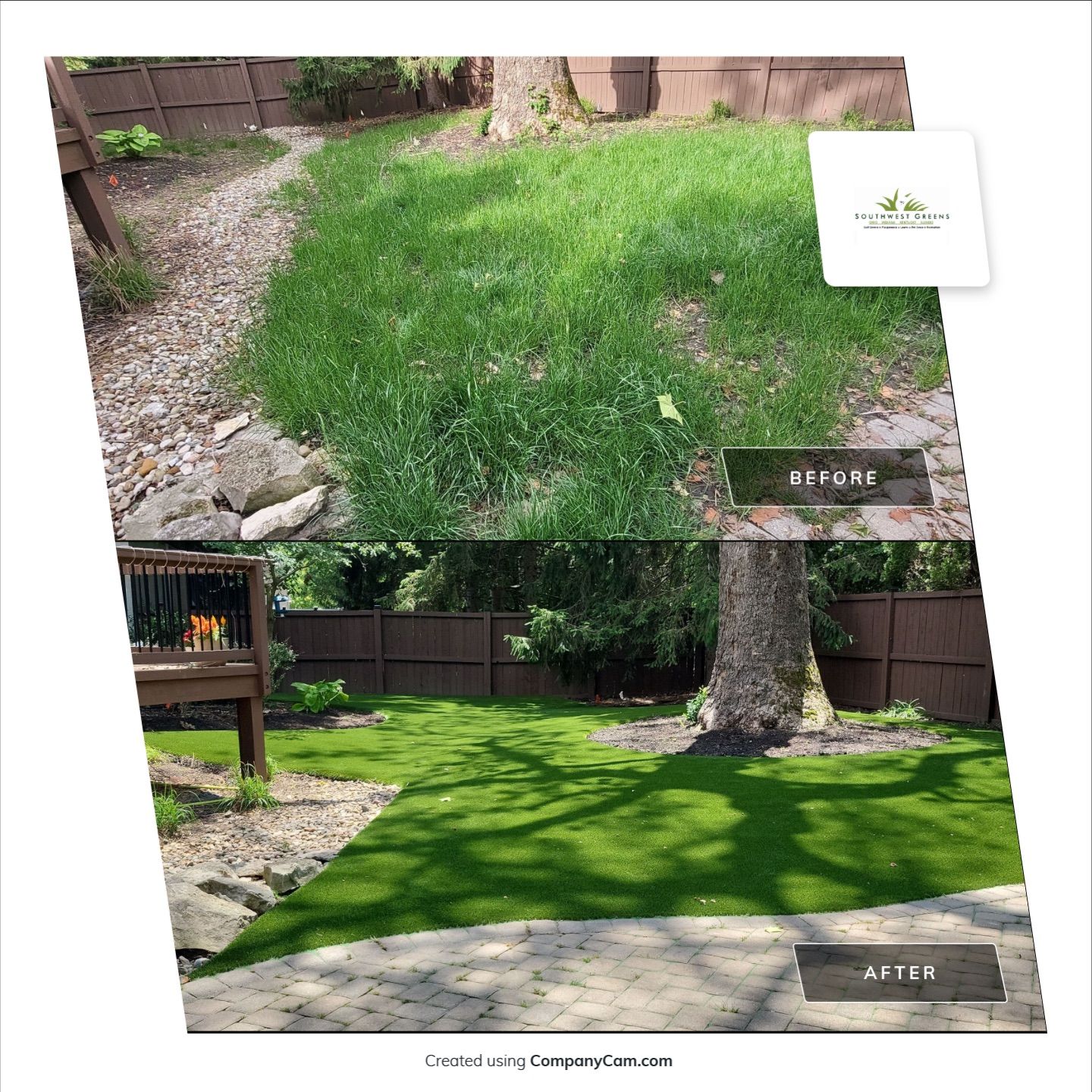Private Pet Lawn in Worthington, OH by Southwest Greens Midwest
