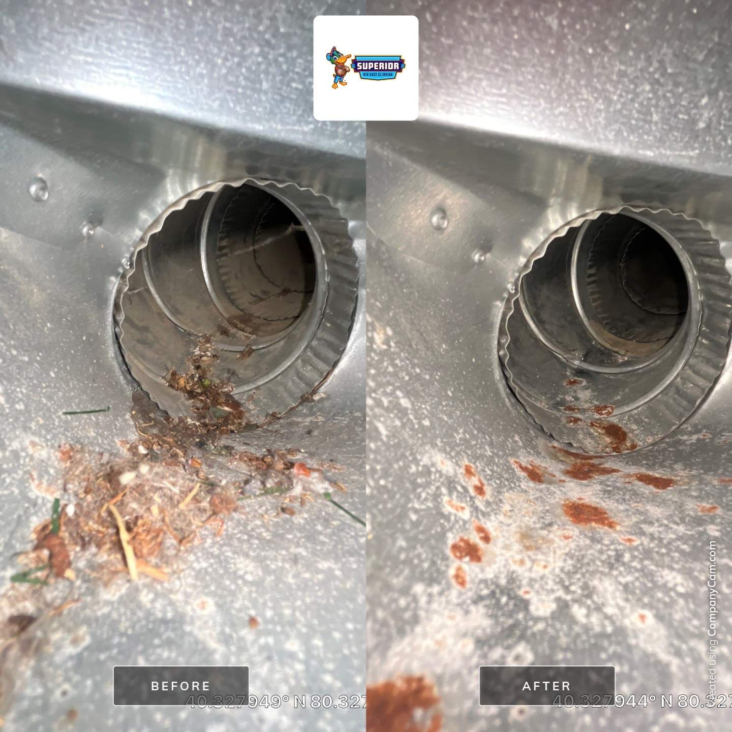 Air Duct Cleaning With a Vacuum Truck in McDonald, PA by Superior Air Duct Cleaning