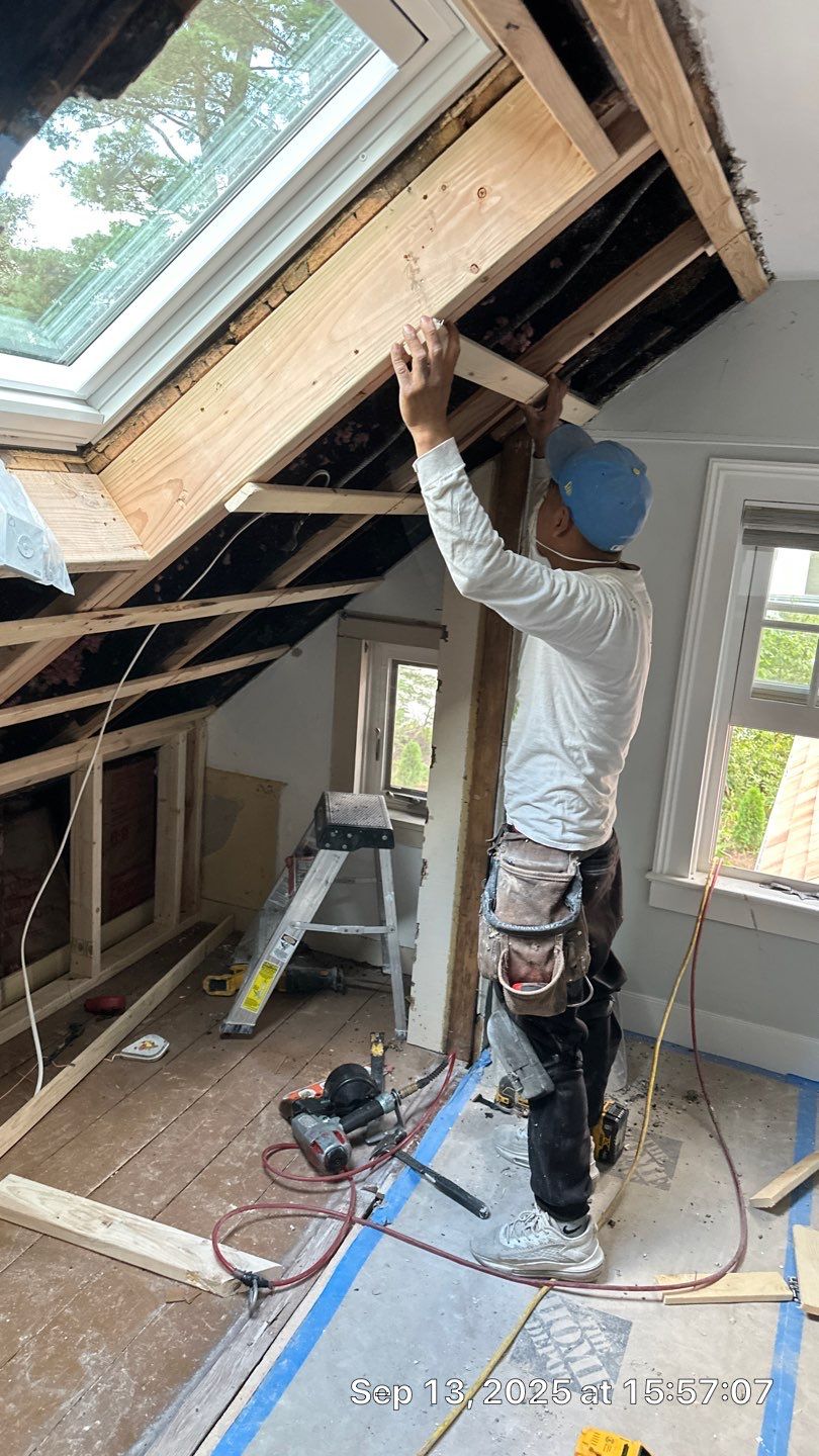 Skylight Installation & Structural Modifications in Belmont, MA by Mighty Dog Roofing of Greater Middlesex County