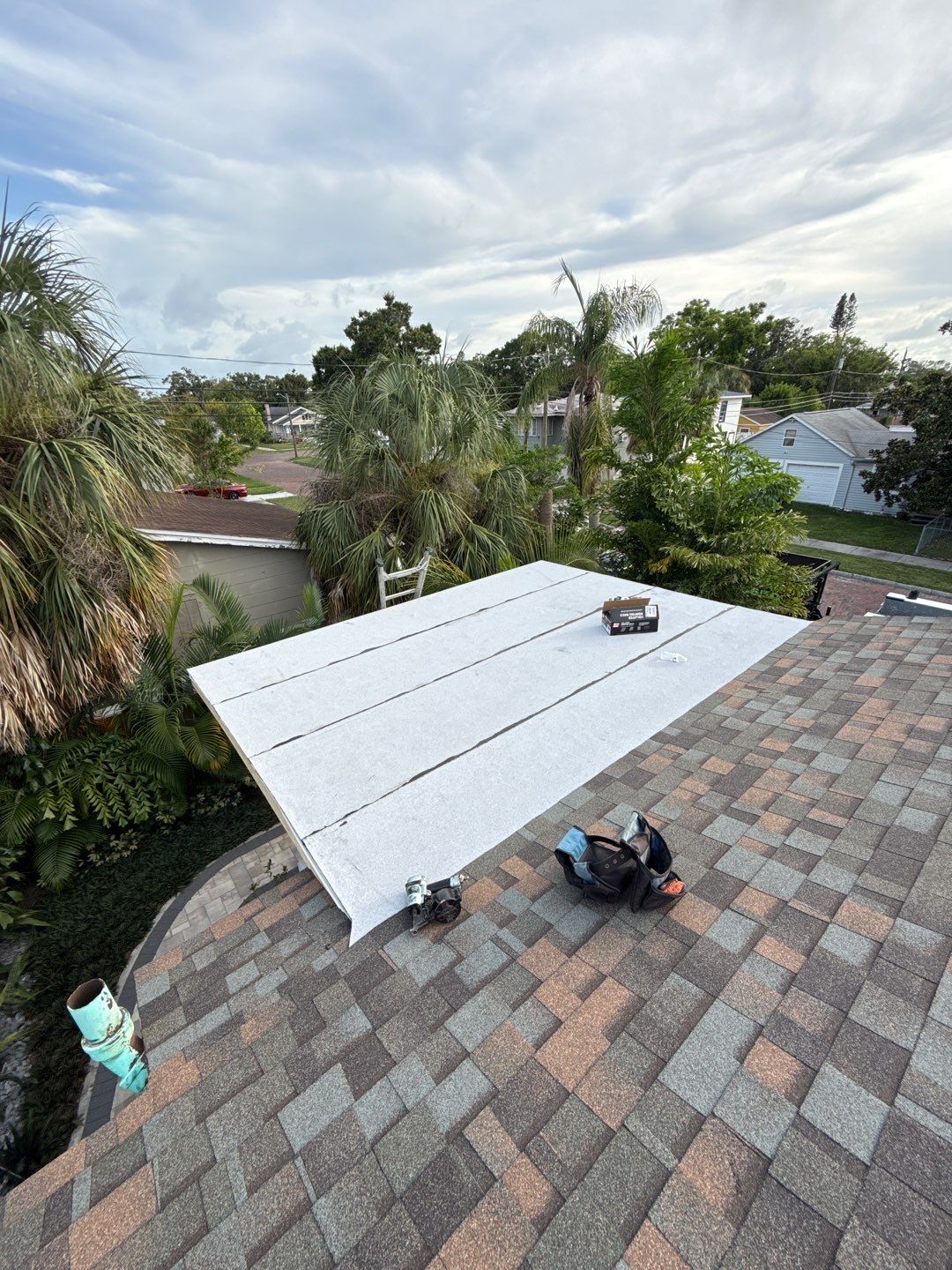 Project in St. Petersburg 33711 by Mitchell Roofing Company LLC 