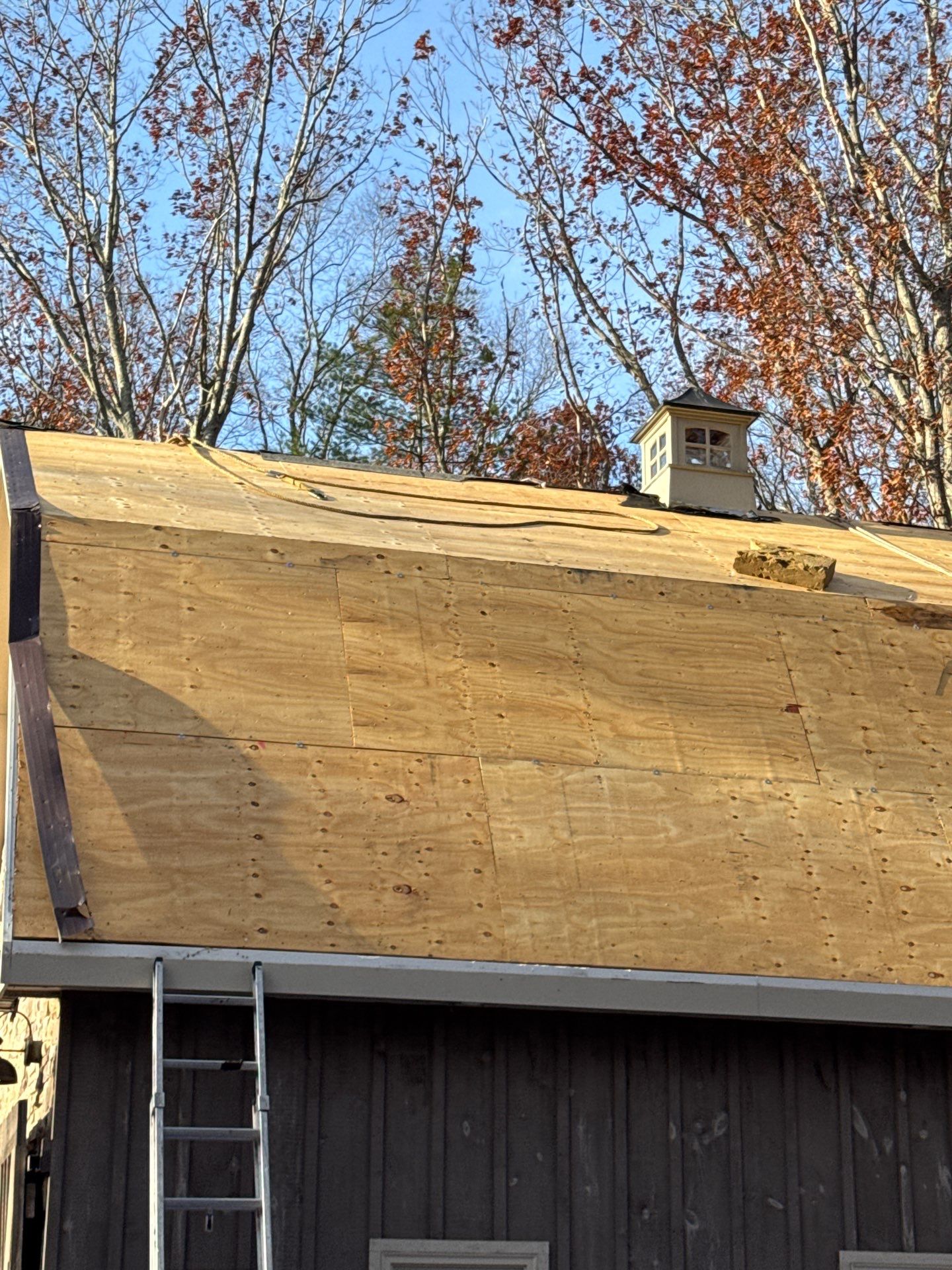 Complete House & Barn Roof with 13 Skylight Reflashing + EPDM Repairs by Mighty Dog Roofing of Greater Middlesex County