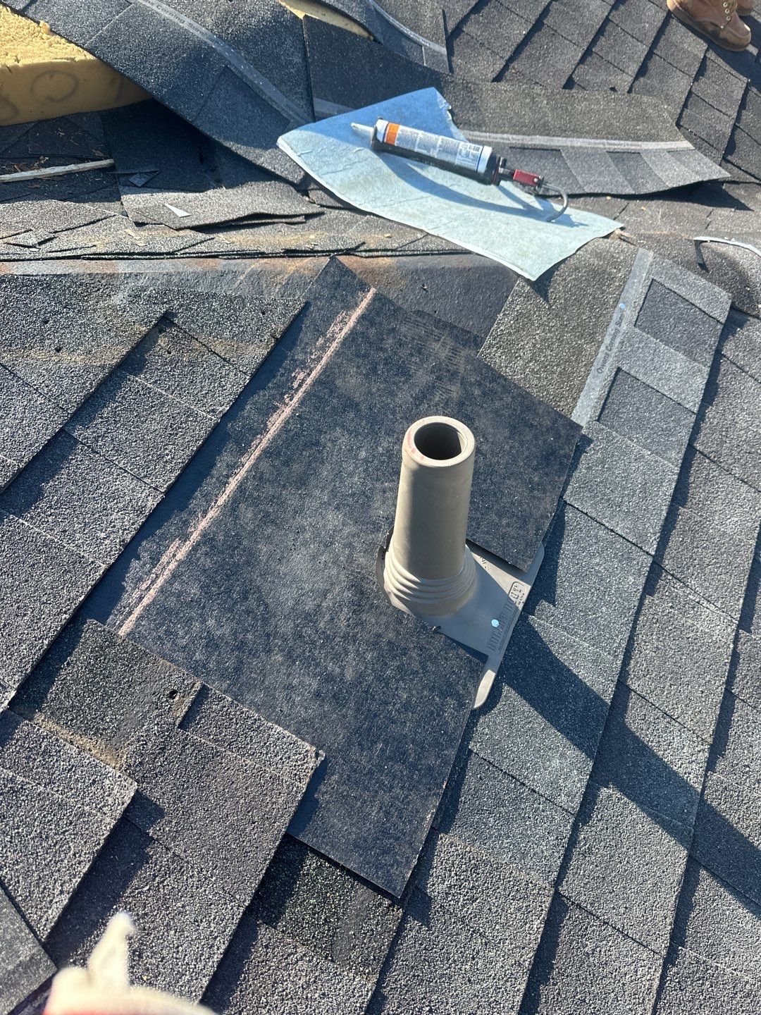 Hail Damage using Owen's Corning Duration (Lifetime) Shingles by Roof Repair Services LLC