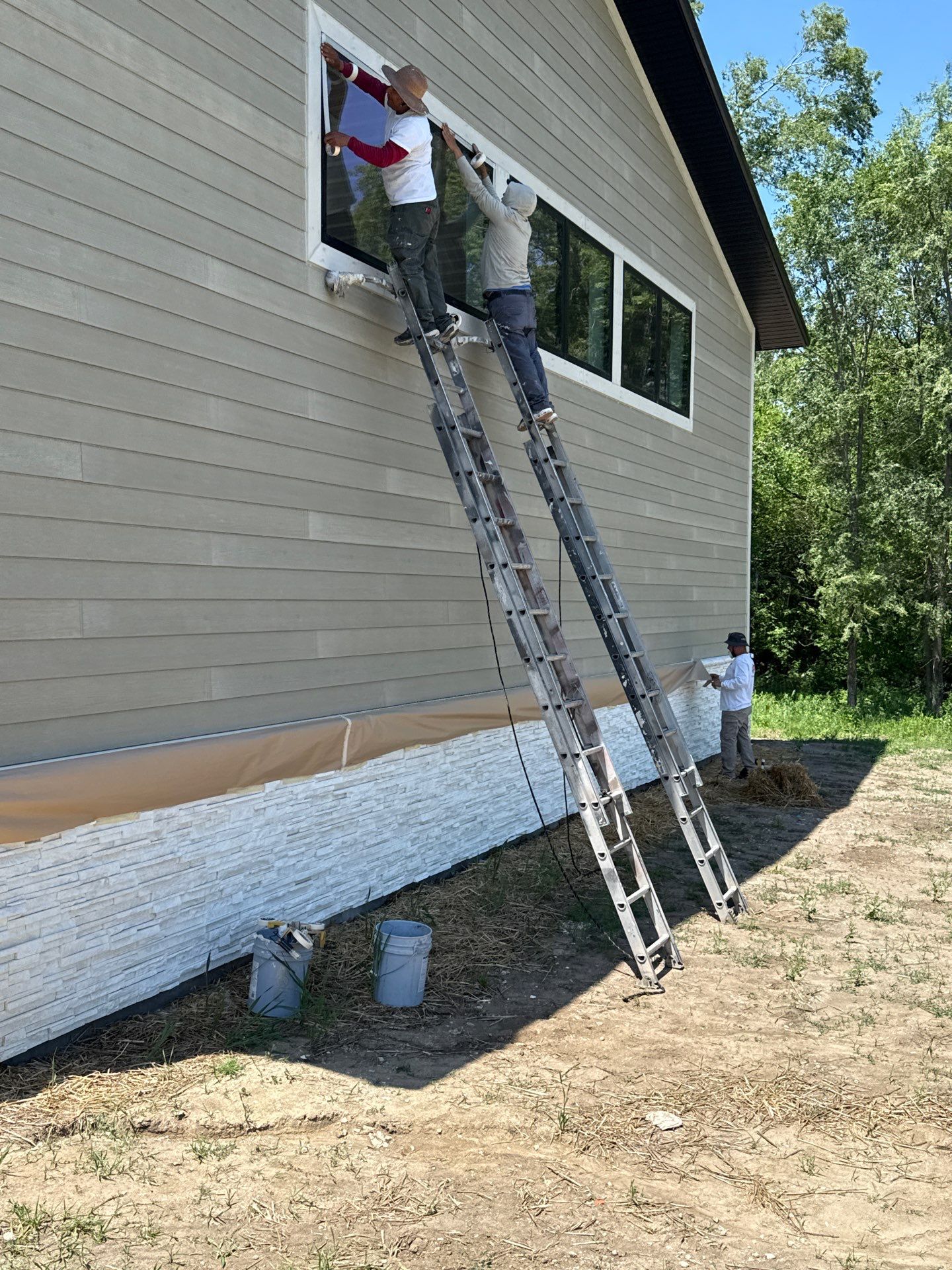 New Build Exterior by Midwest Paint LLC