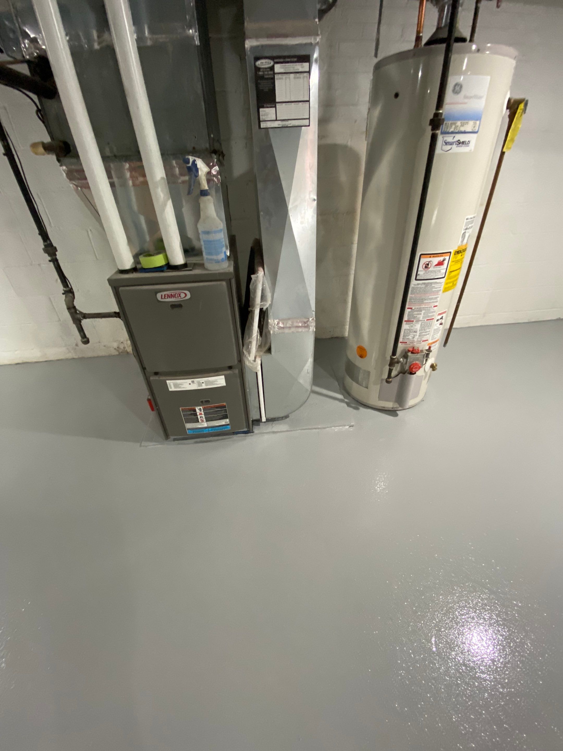 Basement + Garage Project in Pittsburgh by Floors in a Day, Inc