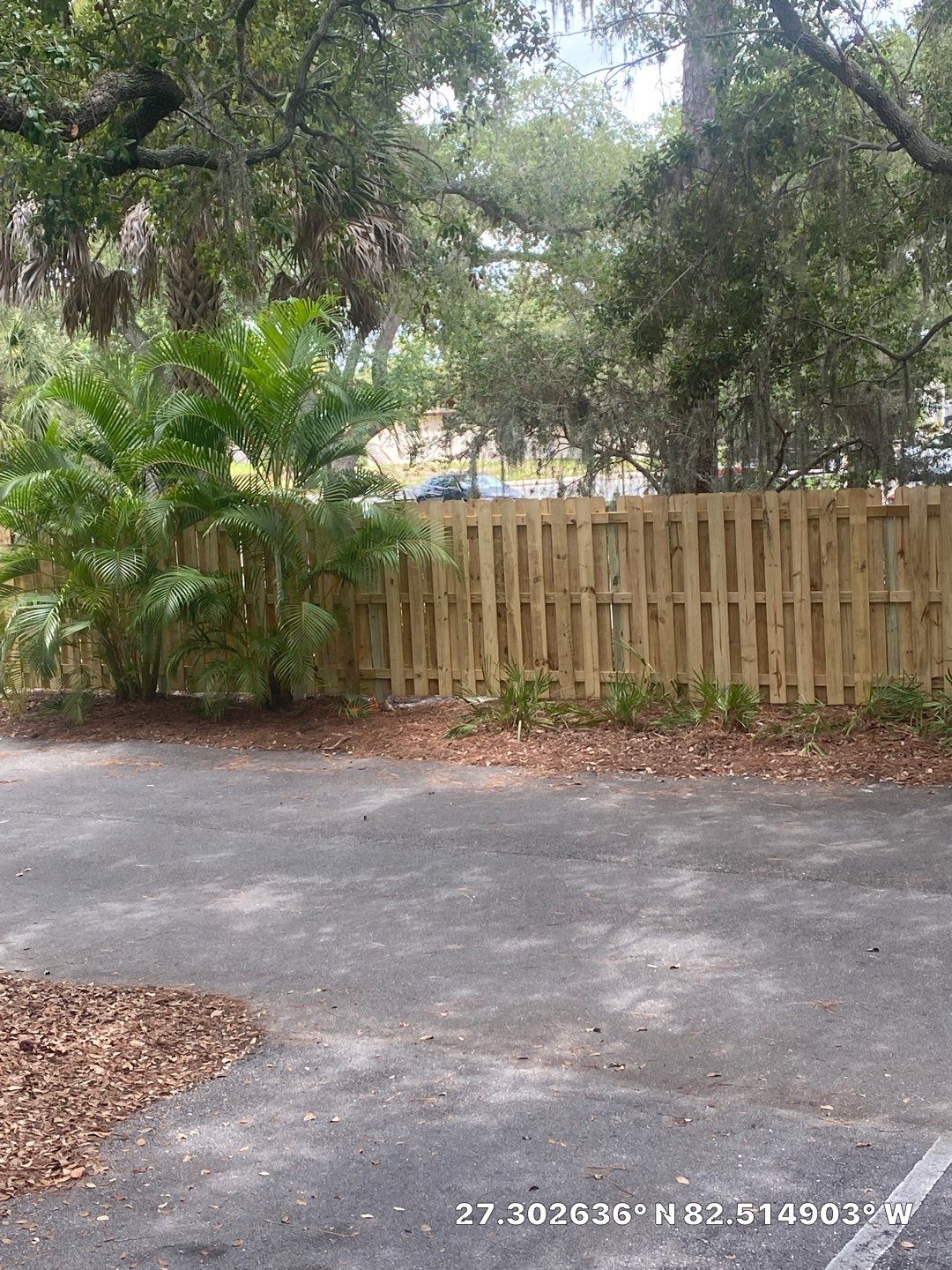 Sarasota, FL Commercial Aluminum Pool Fence & Shadowbox Wood Fence  by Asap fence and gates, LLC