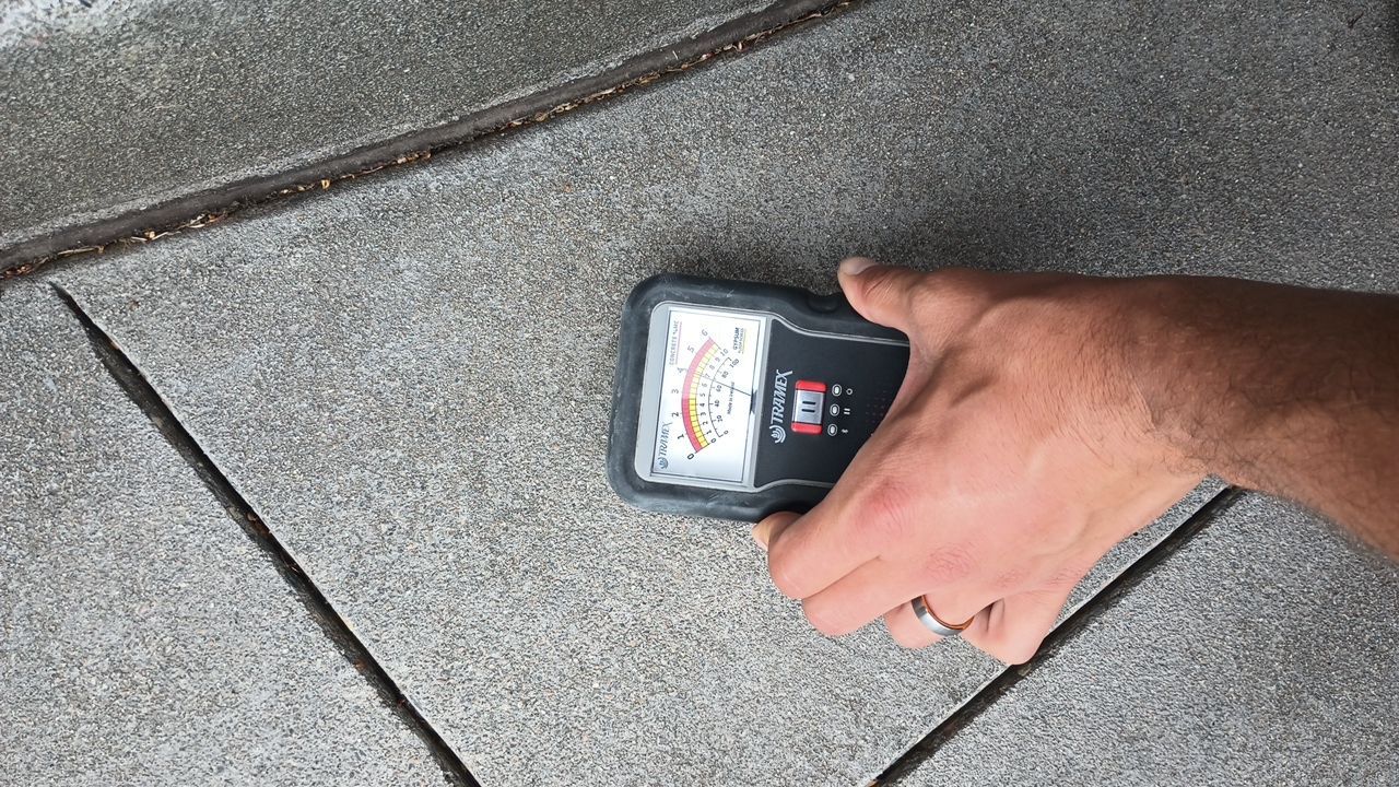 Driveway TransFLOORmation using Greystone 1/8" by Croc Coatings, LLC