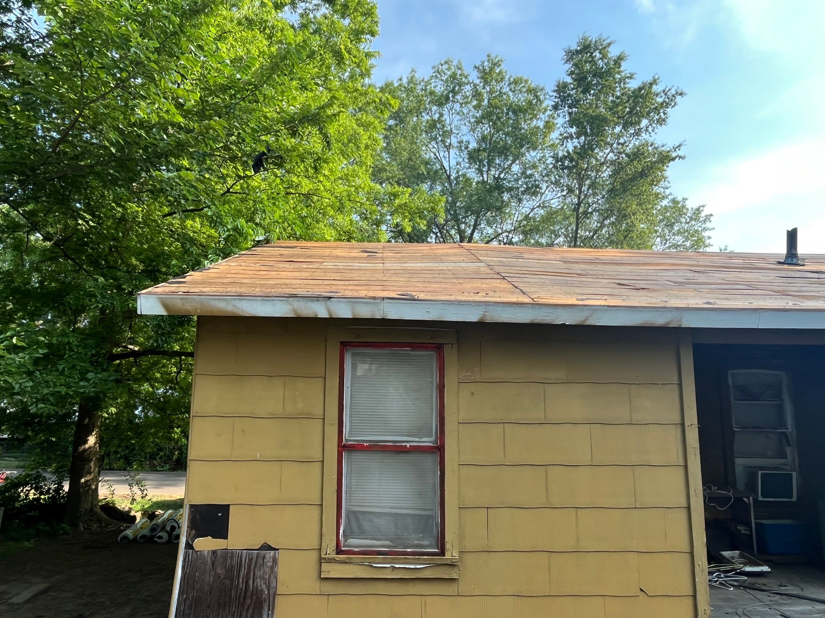Residential Roofing Installation using 29 Gauge Galvalume Metal by Hostetler Roofing