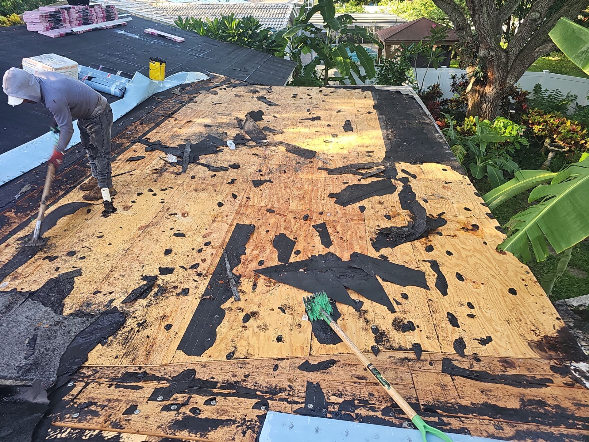 Project in Clearwater 33764 by Mitchell Roofing Company LLC 