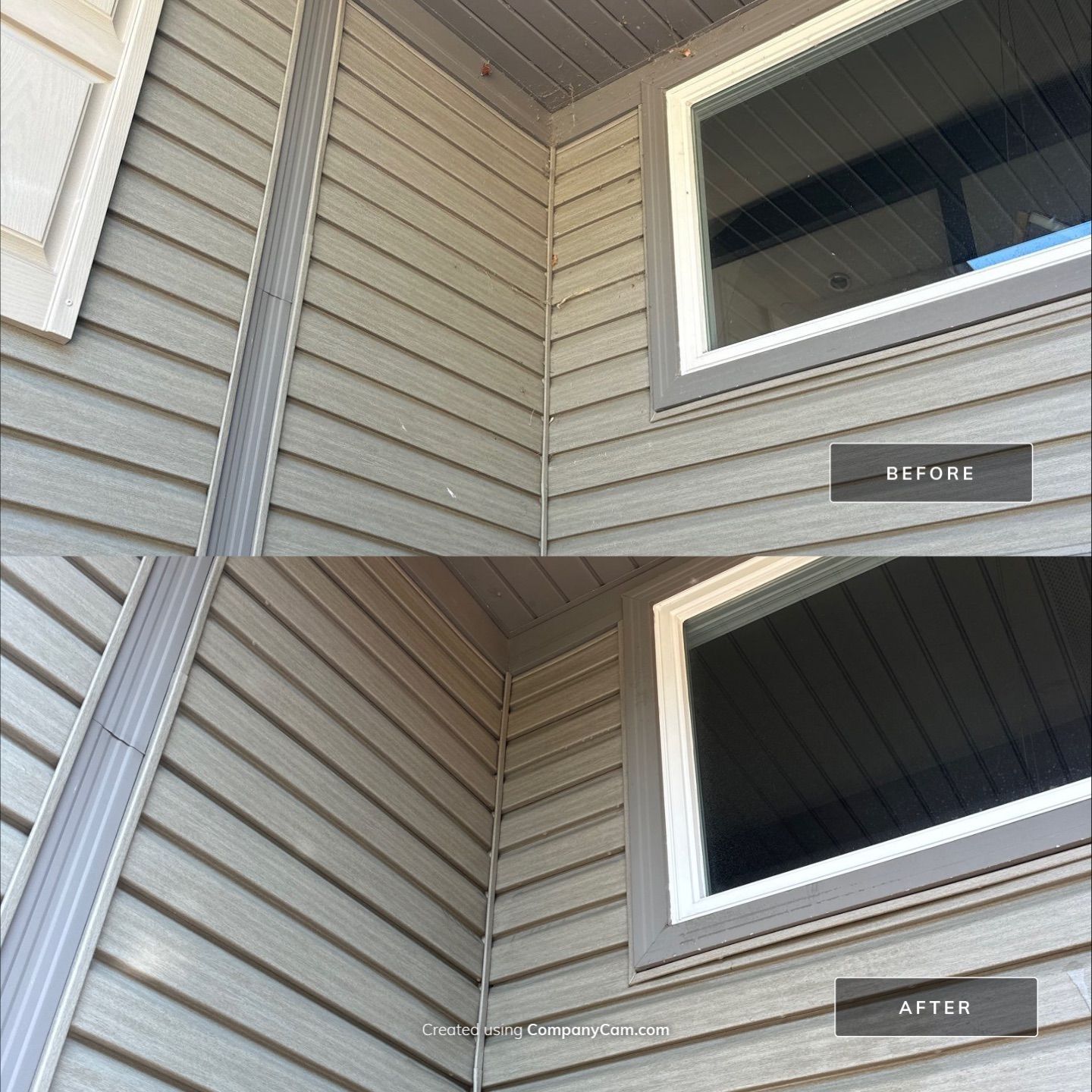 Project in Hoffman Estates by Simmons Power & Soft Washing