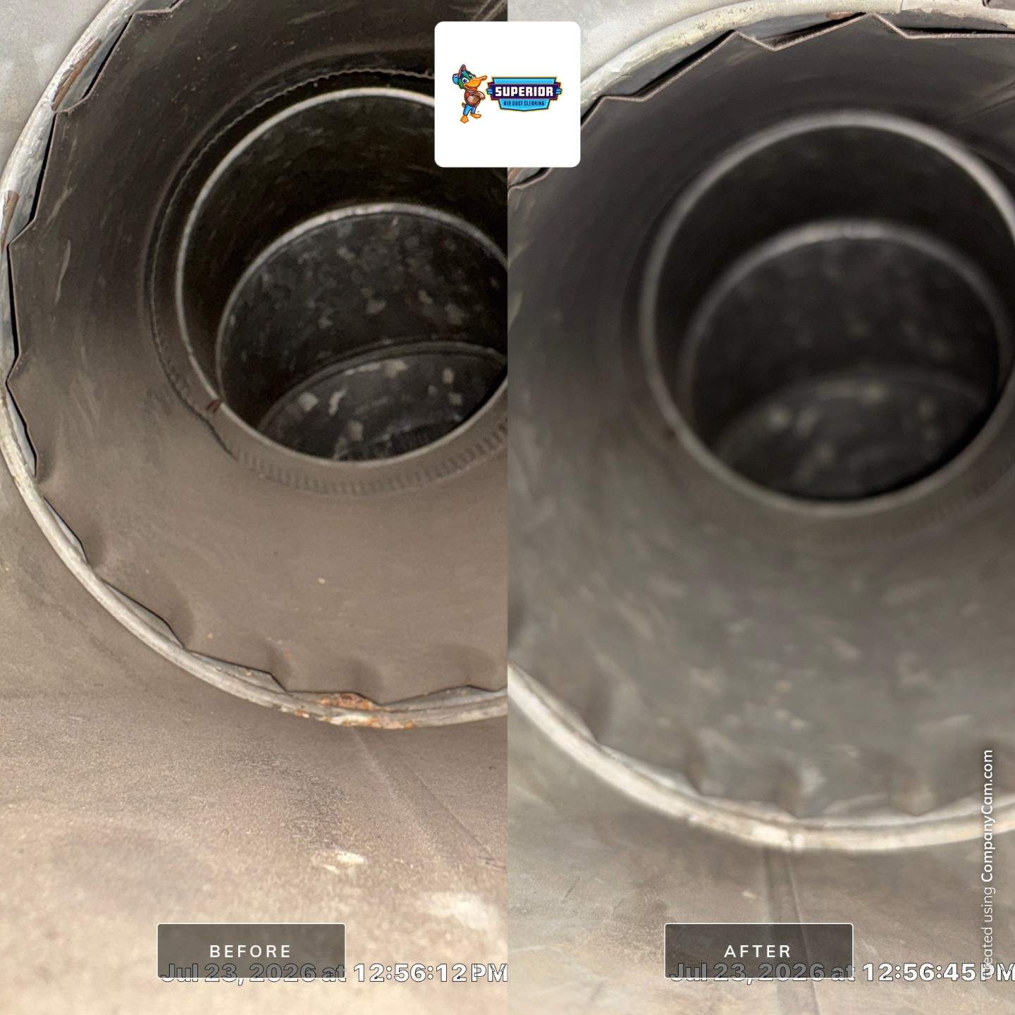 Full Residential Air Duct Cleaning in New Brighton Pennsylvania by Superior Air Duct Cleaning