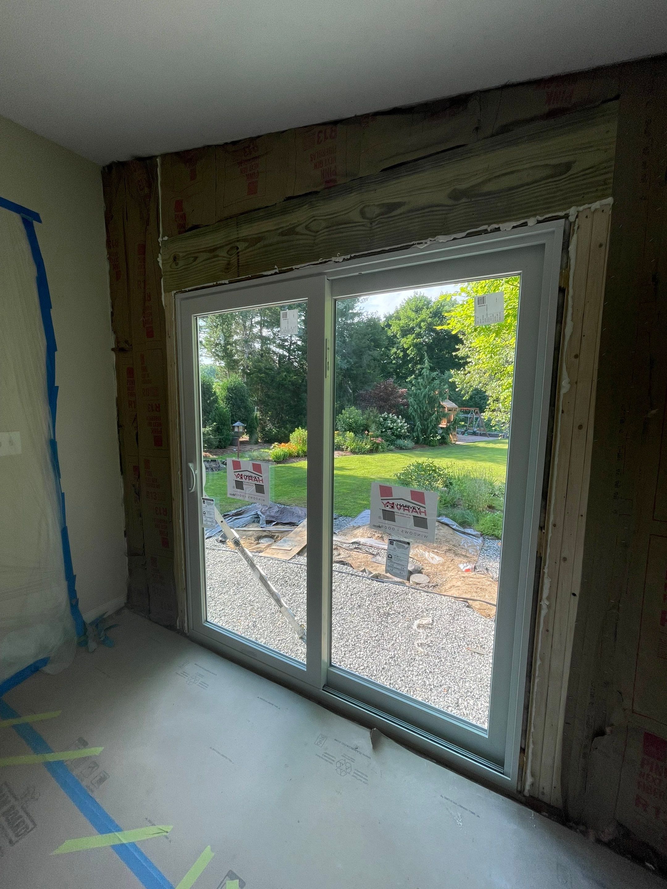 Deck built and Door with new opening in Framingham, MA by UBrothers Construction