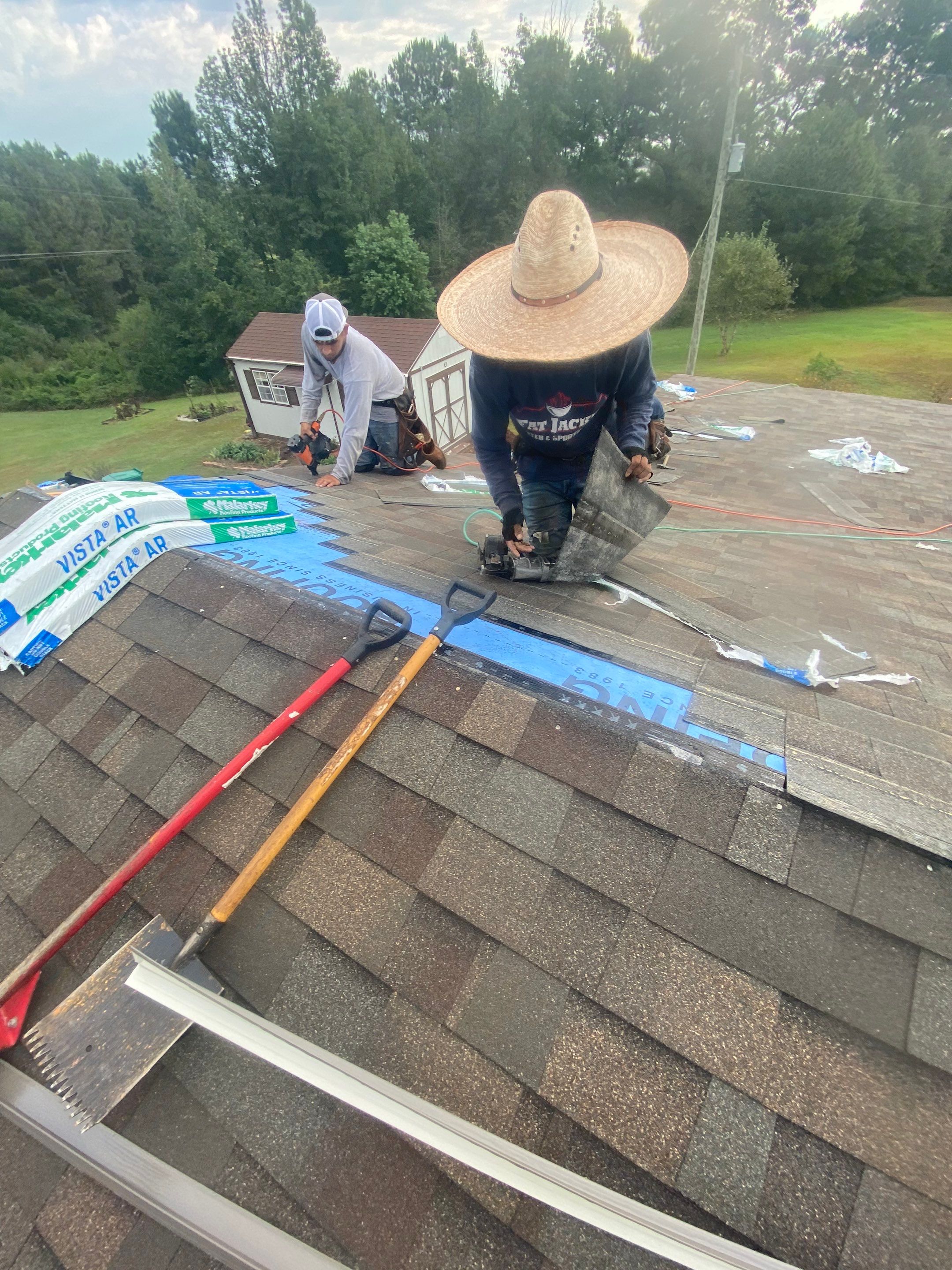 Residential Shingle Reroof using Malarkey Vista by Hostetler Roofing