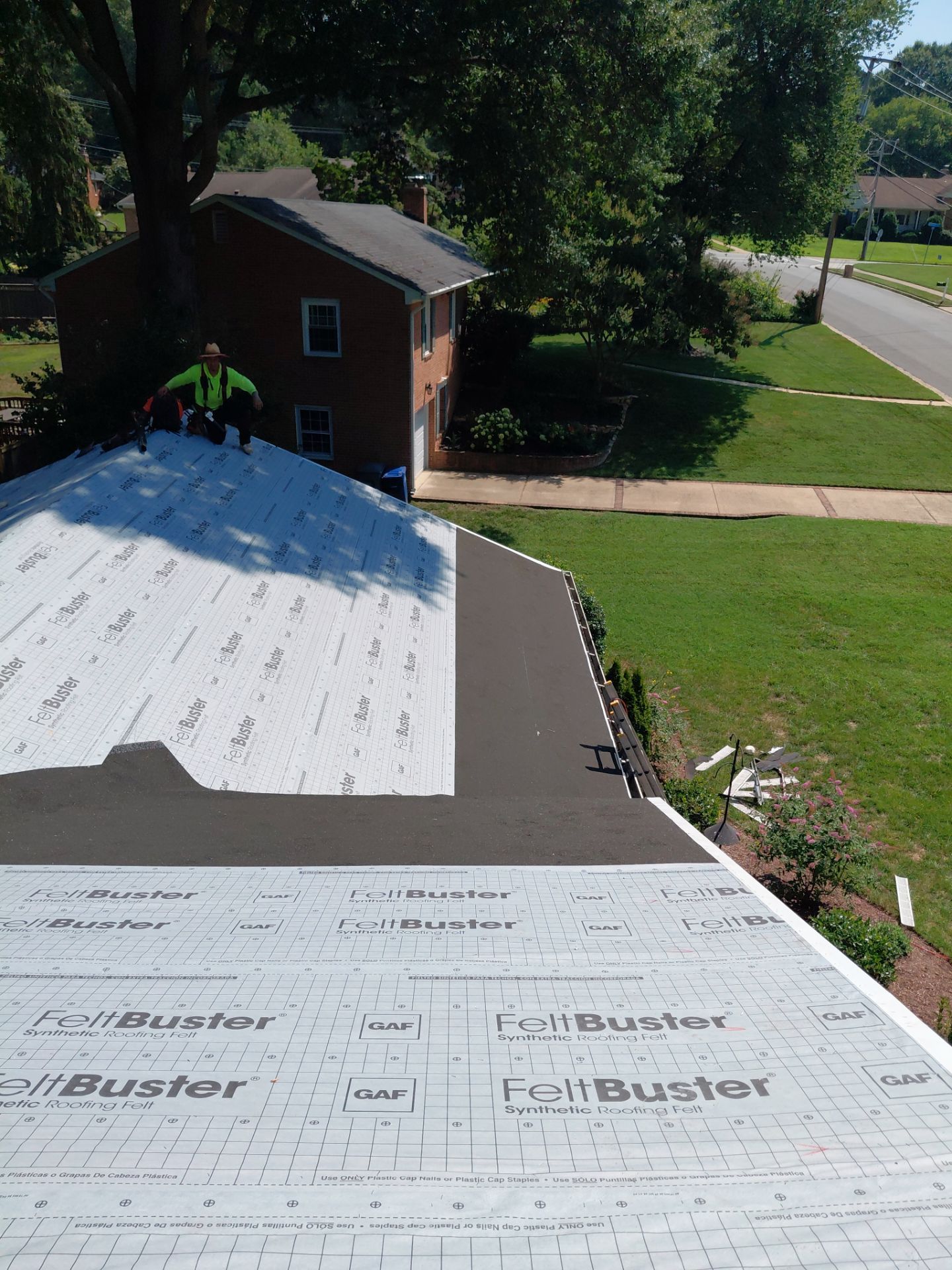 Alexandria: Residential Roof Replacement with GAF Timberline HDZ in Nantucket Morning by RM Banning, Inc.