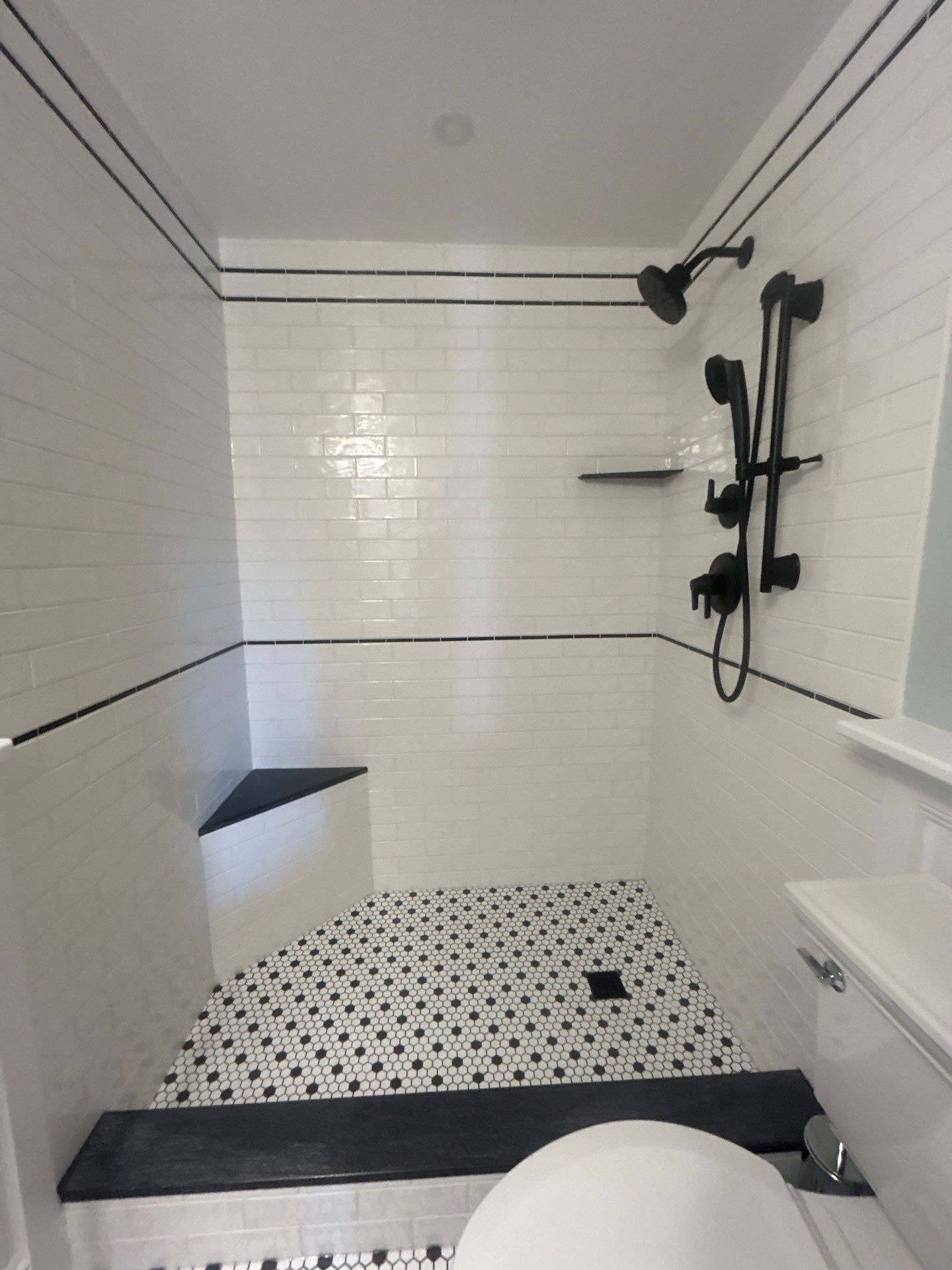 CRL Deluxe Serenity Shower using Tempered Shower Glass by Cheshire Glass Company