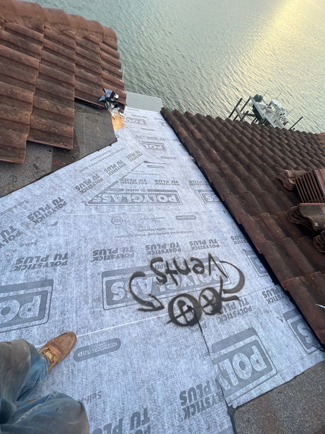 Residential Roofing Repair using Concrete Roof Tile by RoofSmith of Tampa Bay