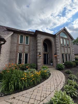 Turtle Shell gutter protection installation in St. Charles, IL 60174, photograph 17