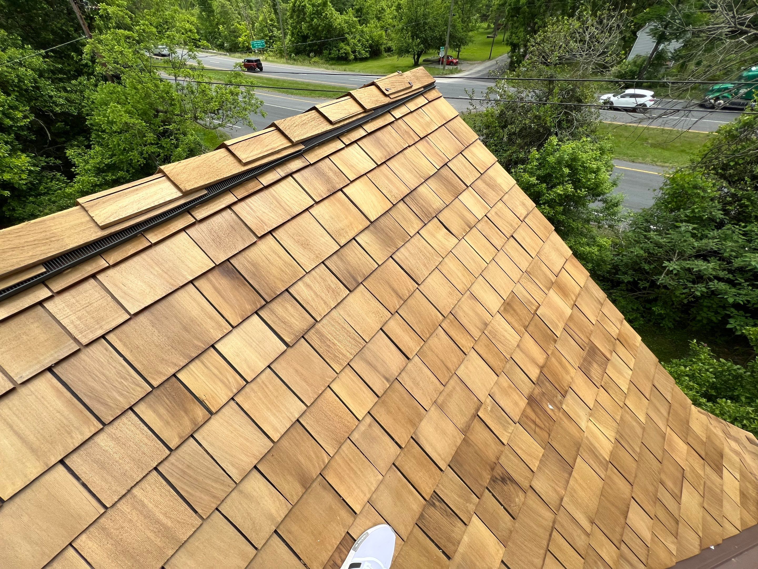 Gainesville Historic Structure: Western Red Cedar #1 Perfection G&R CCA Cedar Shakes by RM Banning, Inc.