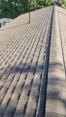 Residential Roofing Installation using GAF Timberline HDZ Barkwood