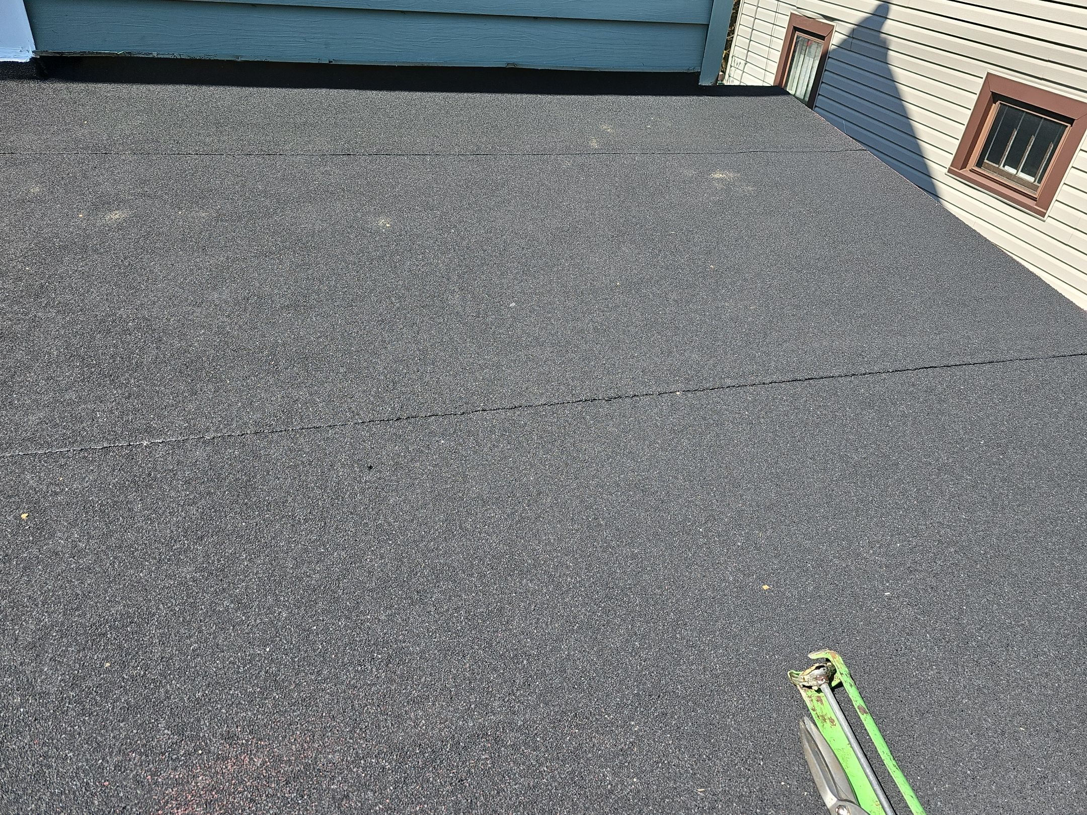ATLAS PINNACLE COLOR: COASTAL GRANITE DRIP EDGE: WHITE by Eagle Eye Roofing