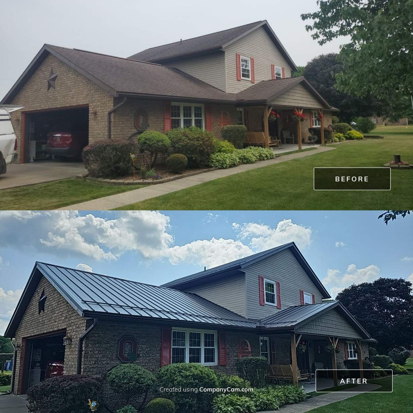 West Lafayette Ohio Metal Roof Installation by Pine Ridge Roofing LLC
