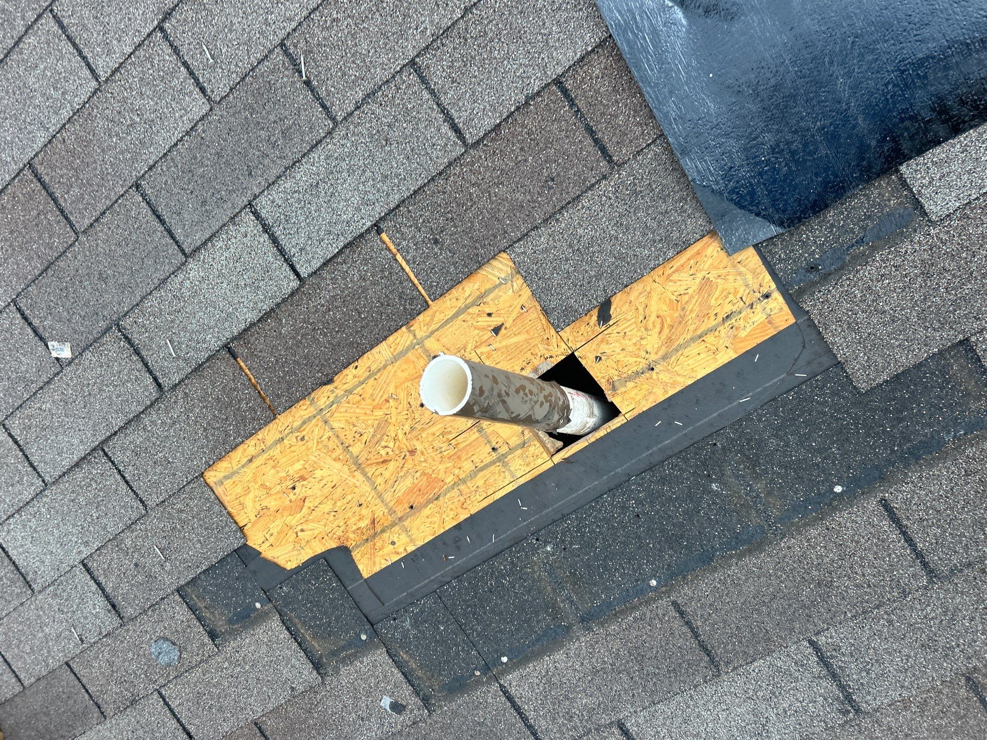 Hail Damage using Owen's Corning Duration (Lifetime) Shingles by Roof Repair Company