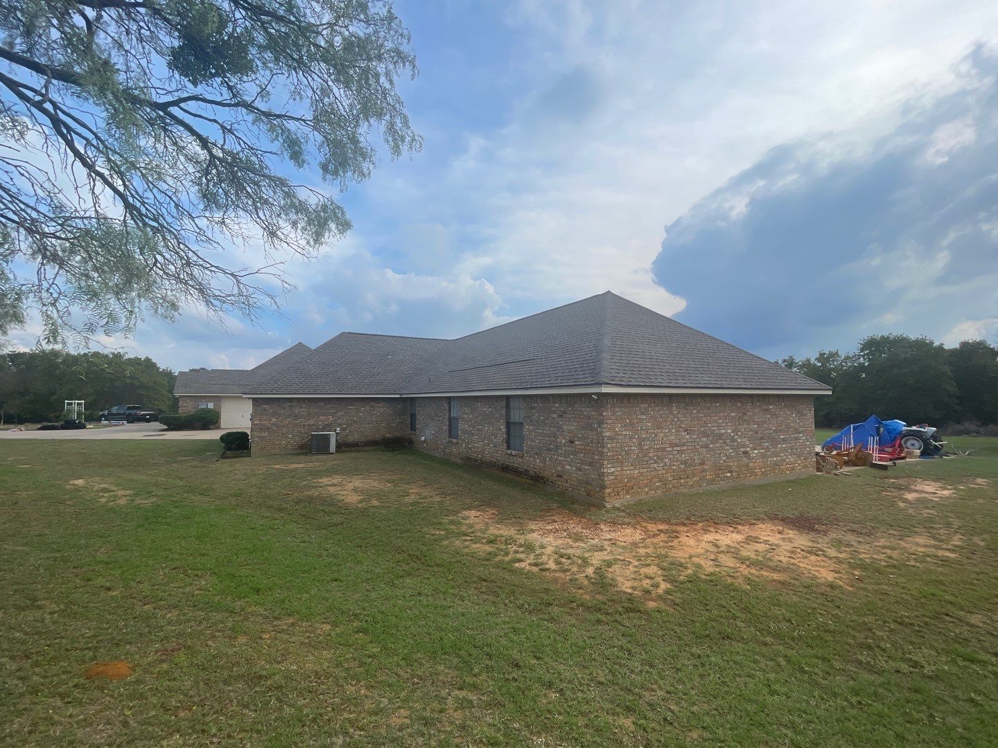 Rendon Forth Worth Texas Large Estate - Roofing Installation using GAF Timberline Armorsheild 2 Class 4 Impact Resistant Shingle System by First United Roofing & Construction