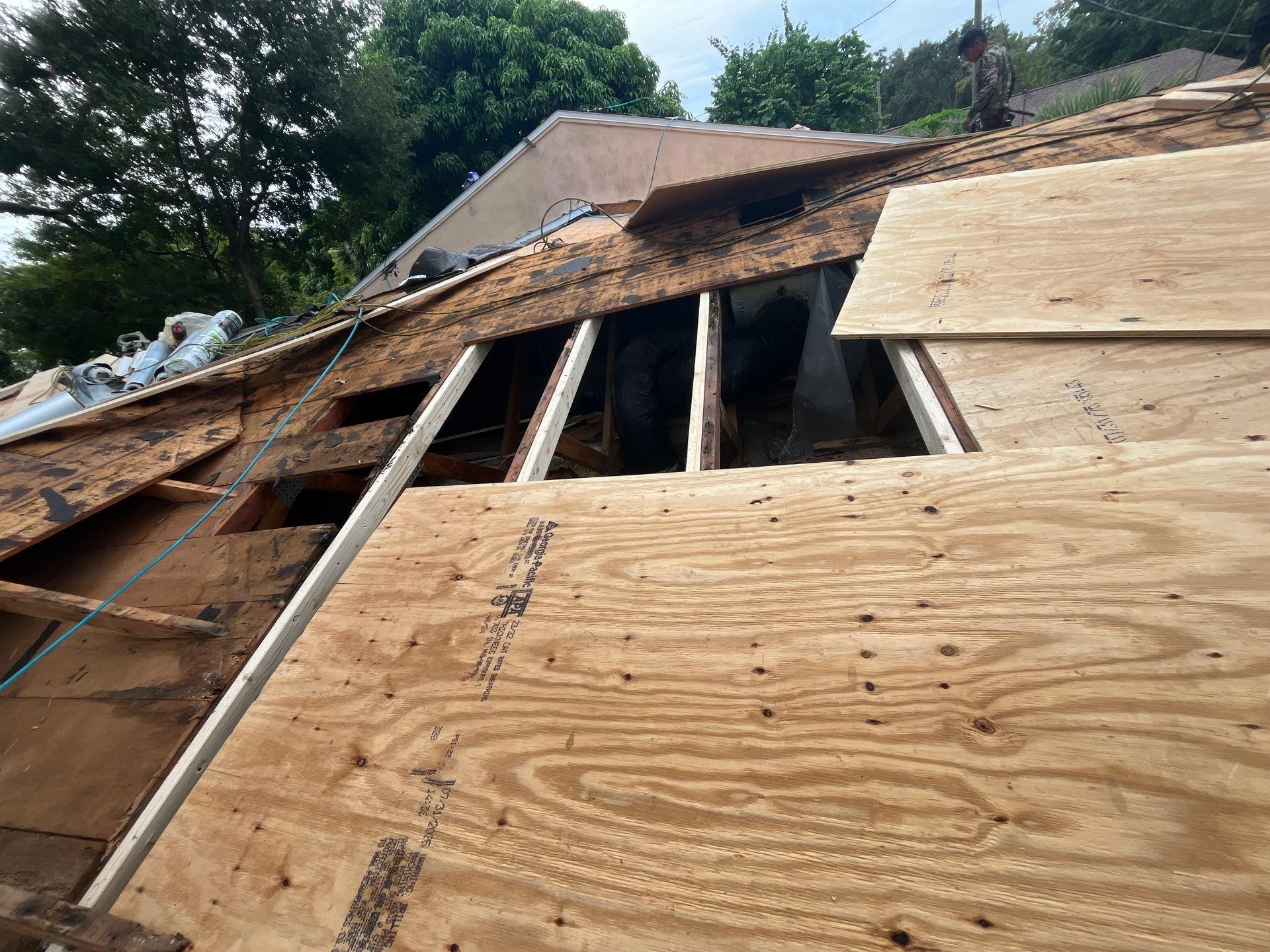 Project in St. Petersburg 33703 by Mitchell Roofing Company LLC