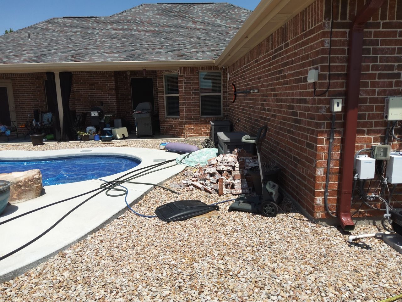 Residential Roof Replacement using Owens Corning - Duration - Colonial Slate by Action Exteriors Austin