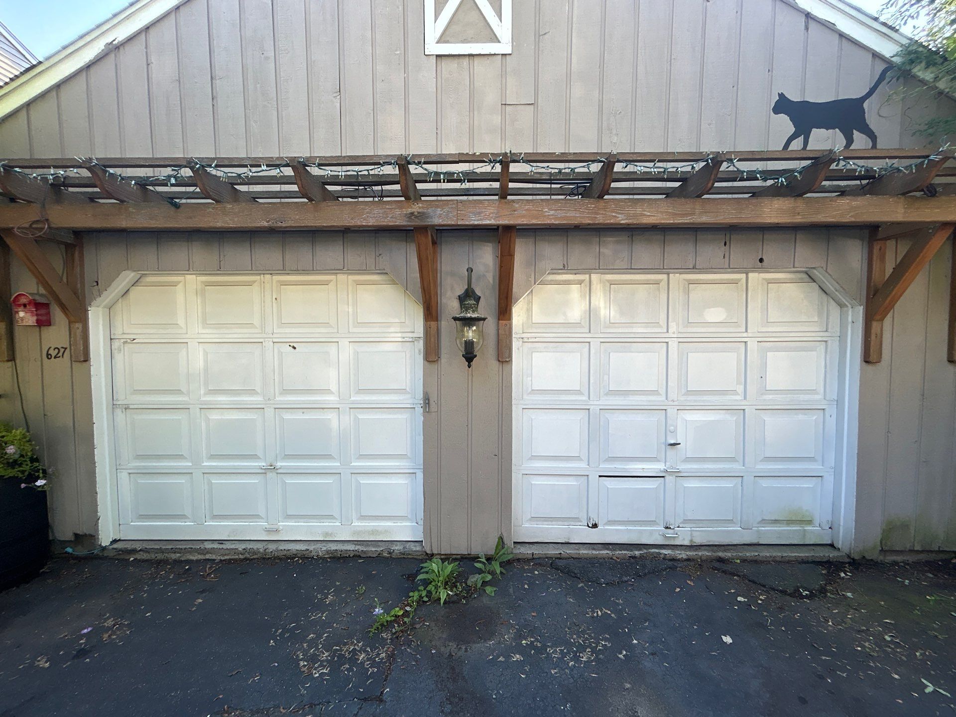 Amarr Olympus Garage Door Transformation  by DiGiorgi Roofing and Siding Inc