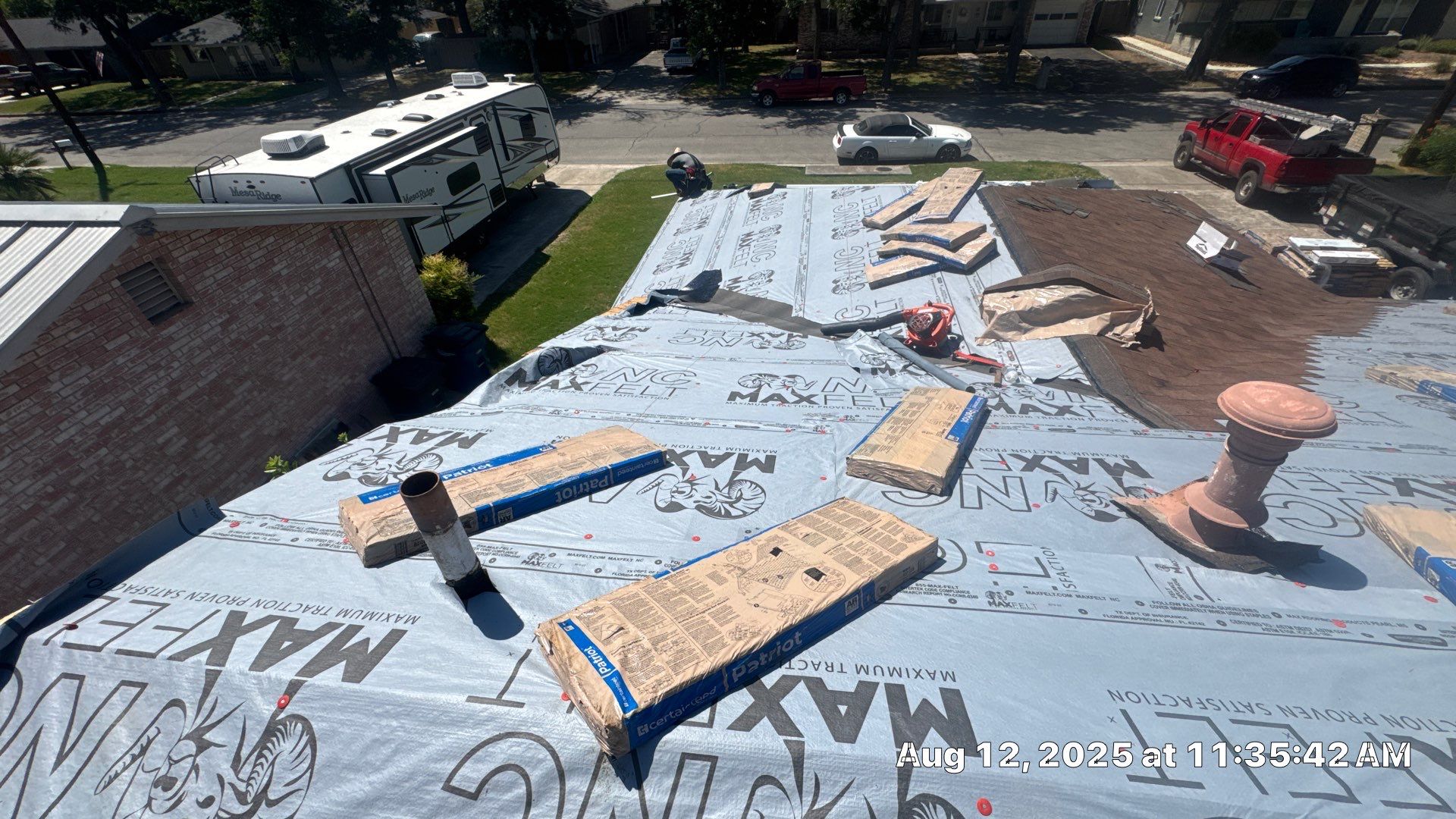 Project in New Braunfels by Rhino Roofing and General Contracting, LLC