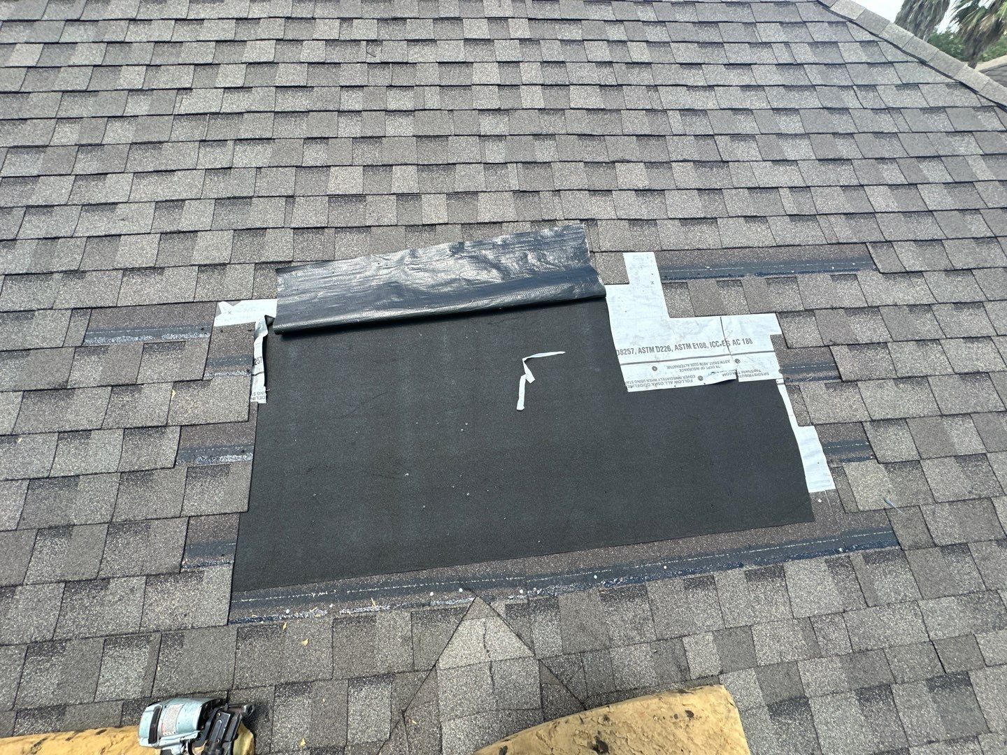 Hail Damage using Owen's Corning Duration (Lifetime) Shingles by Roof Repair Company
