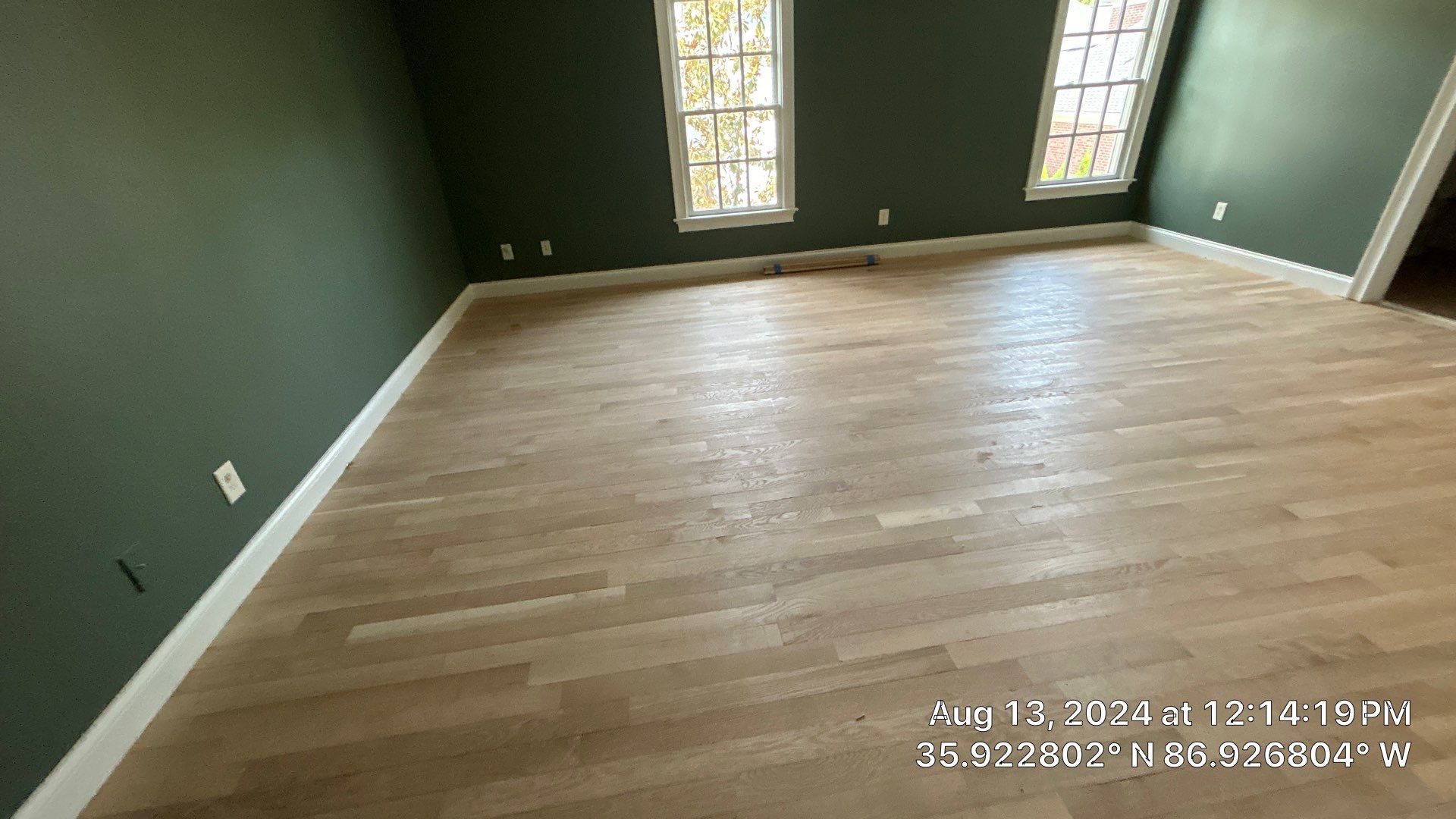 Interior painting using Sherwin Williams Emerald by Nashville House Painters