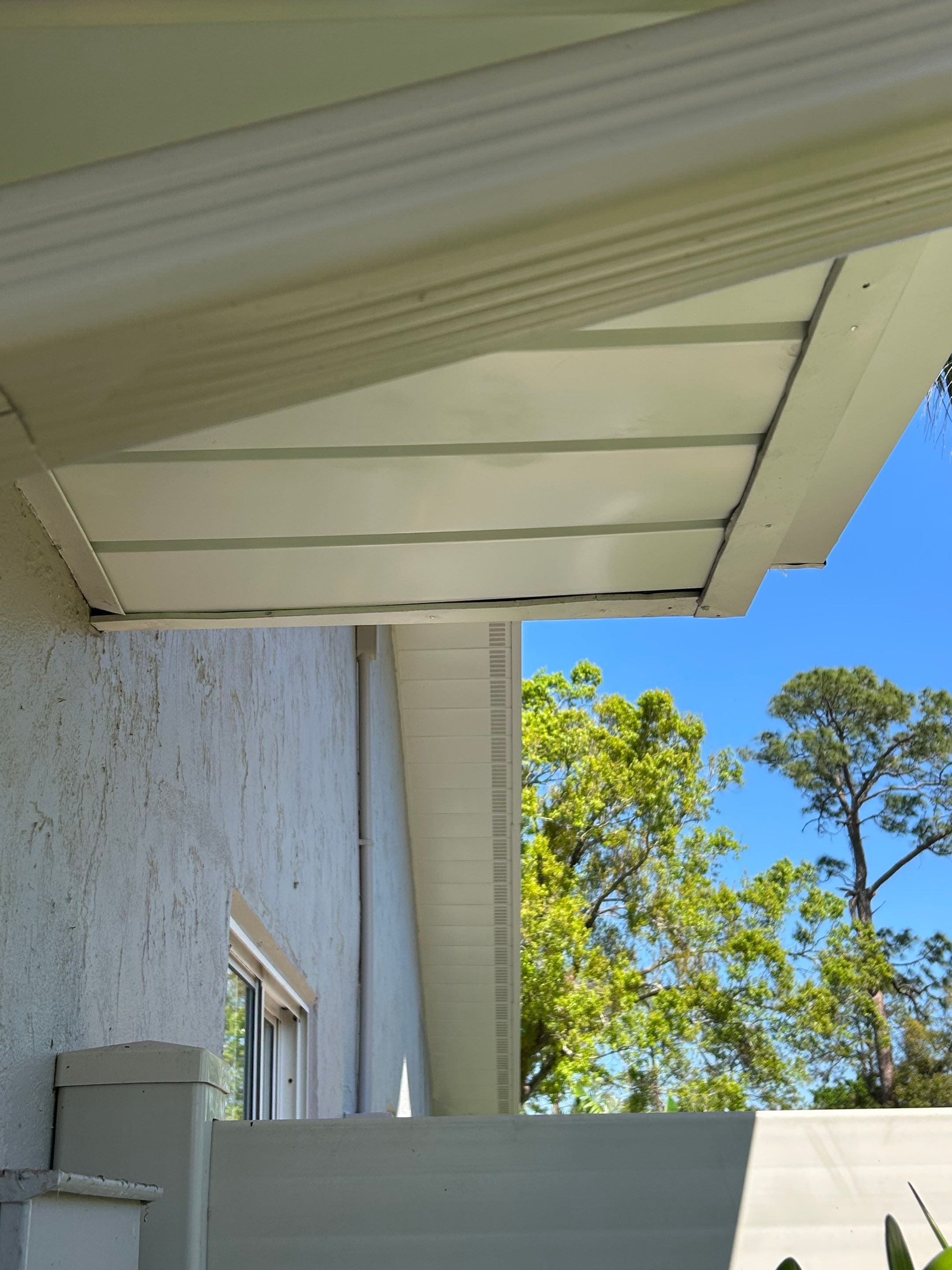 Fascia and Soffit Repair with New Gutters  by Gutter Professors