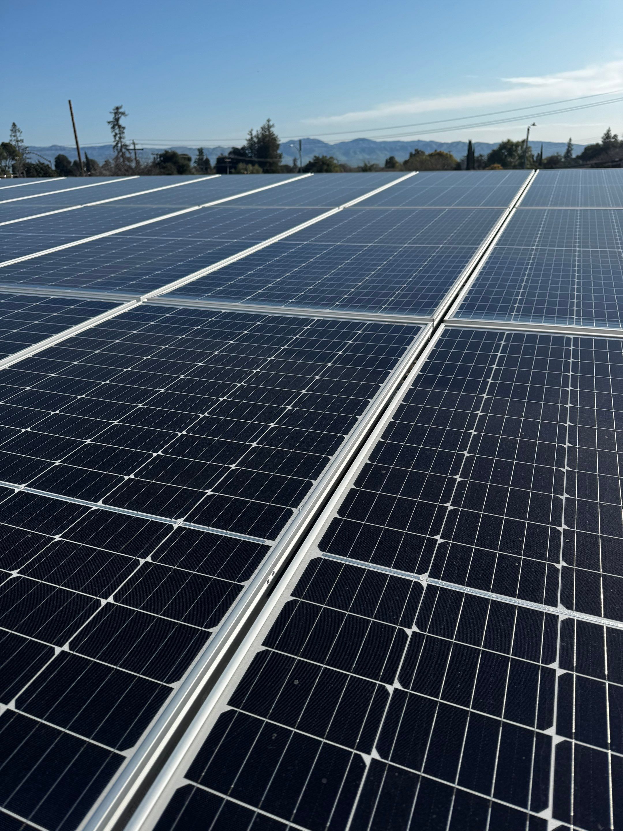 Commercial Solar Panel Cleaning using Deionized Water by All One Solar Shine