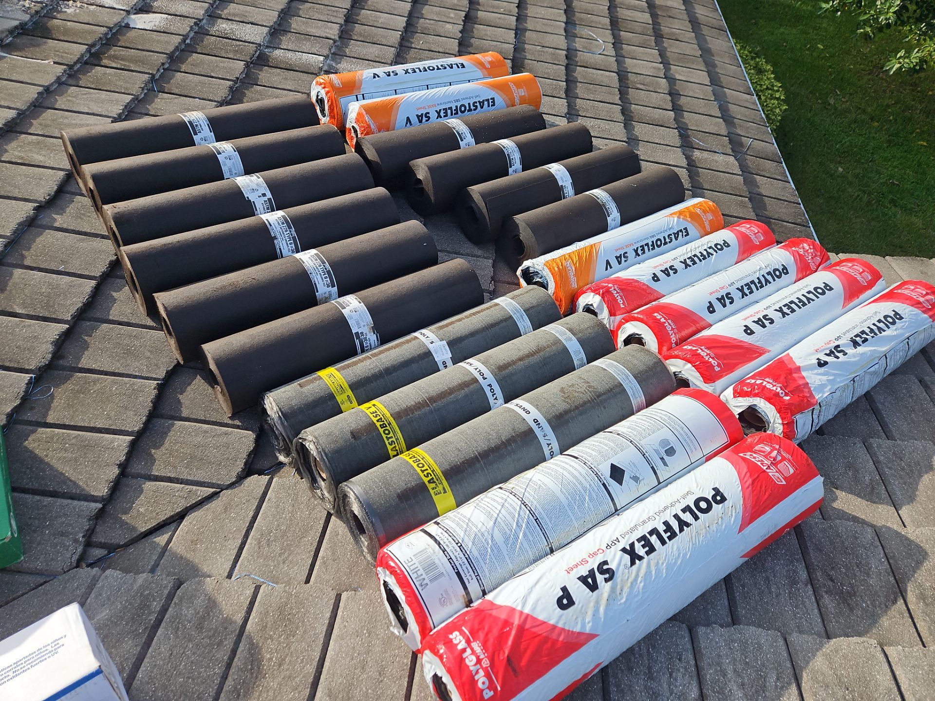 Residential Roofing Installation using 1" Nail strip metal roof by BLUES BROTHERS ROOFING