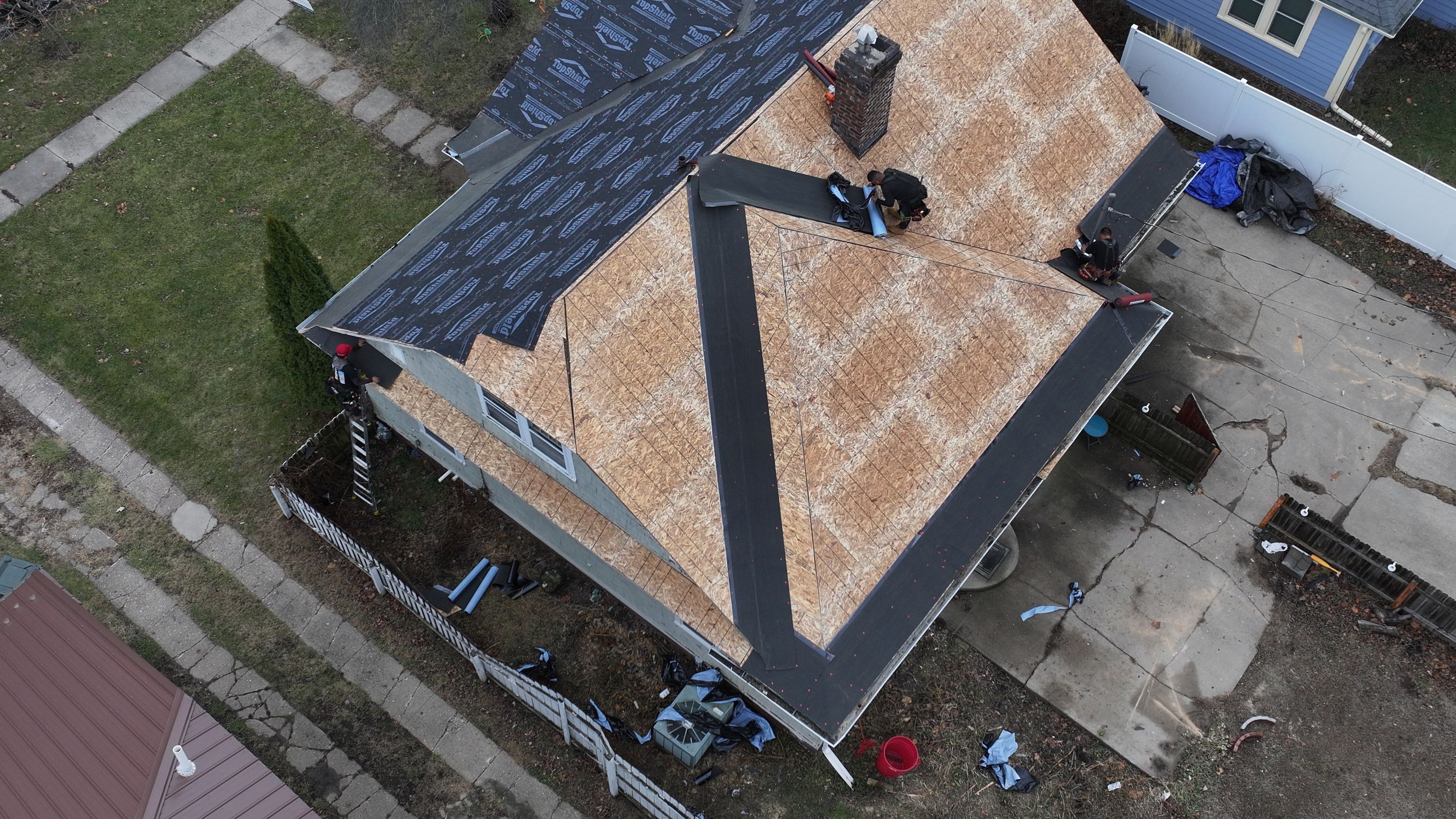 Roof Replacement in Oskaloosa by Hammes Restoration LLC 