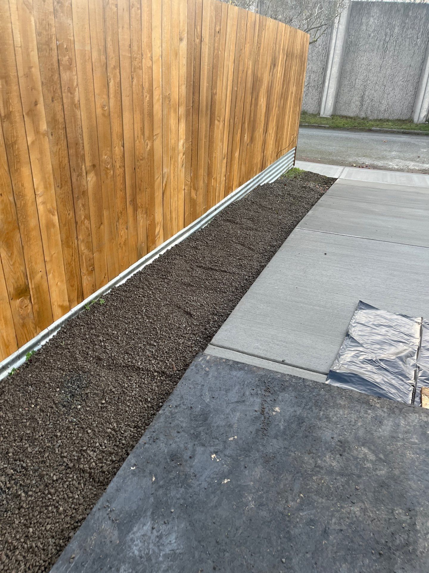 Concrete Driveway & Landscaping Project | Everett by Jireh Asphalt & Concrete Inc 