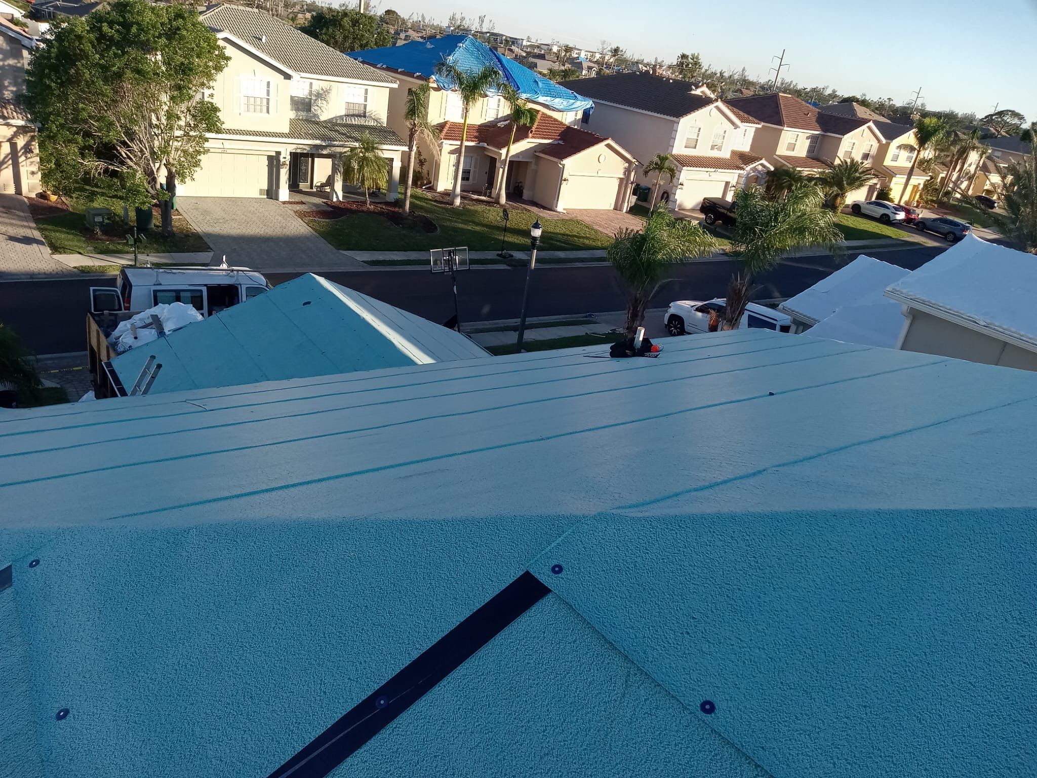 Residential Roofing Installation using Westlake (Boral) Stone Coated Steel by Four Peaks Roofing
