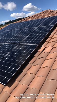 Solar Panel Installation using Solar Panels