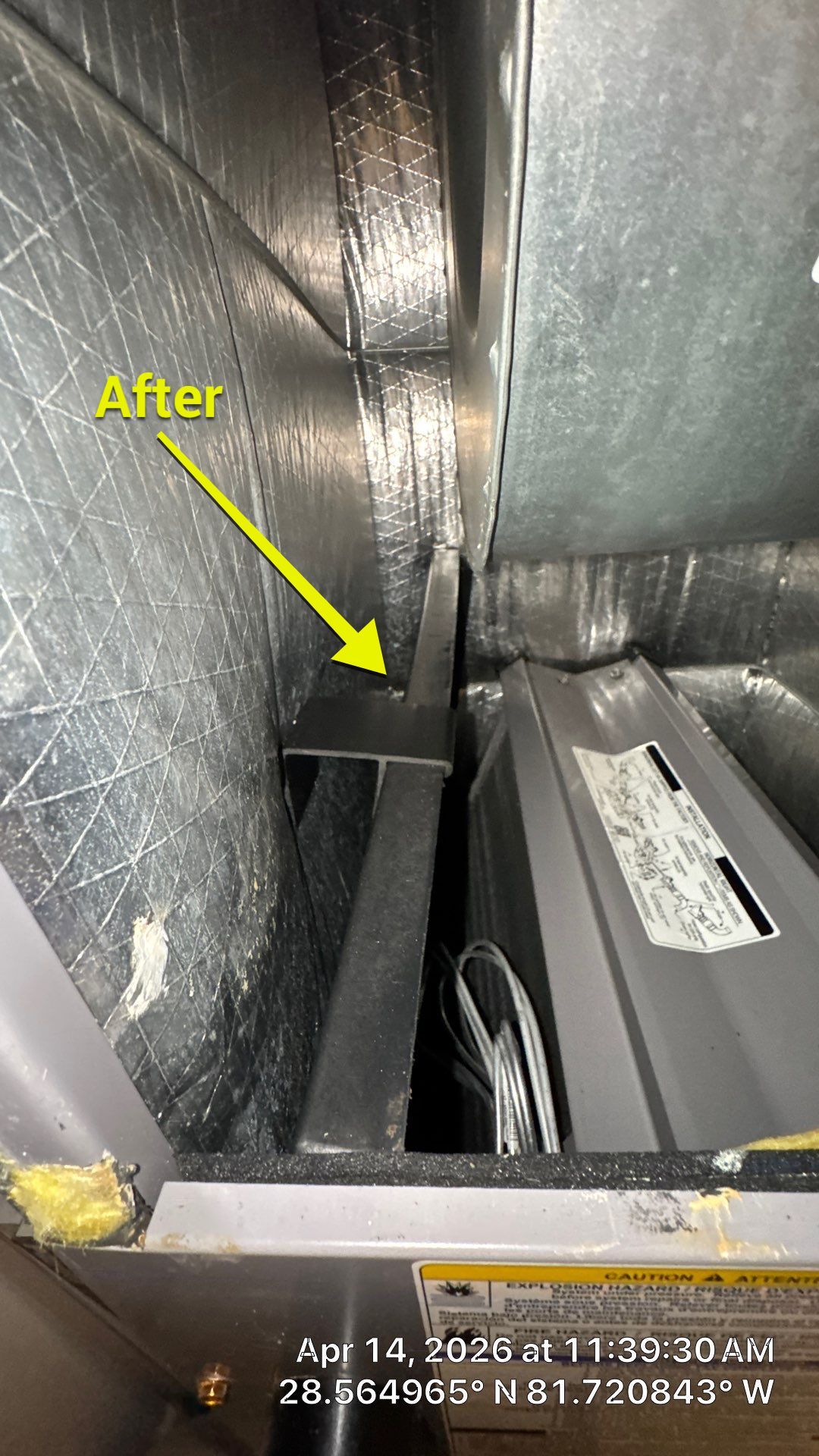Air Duct Cleaning Encapsulation in Clermont by Hygienic Air, Inc