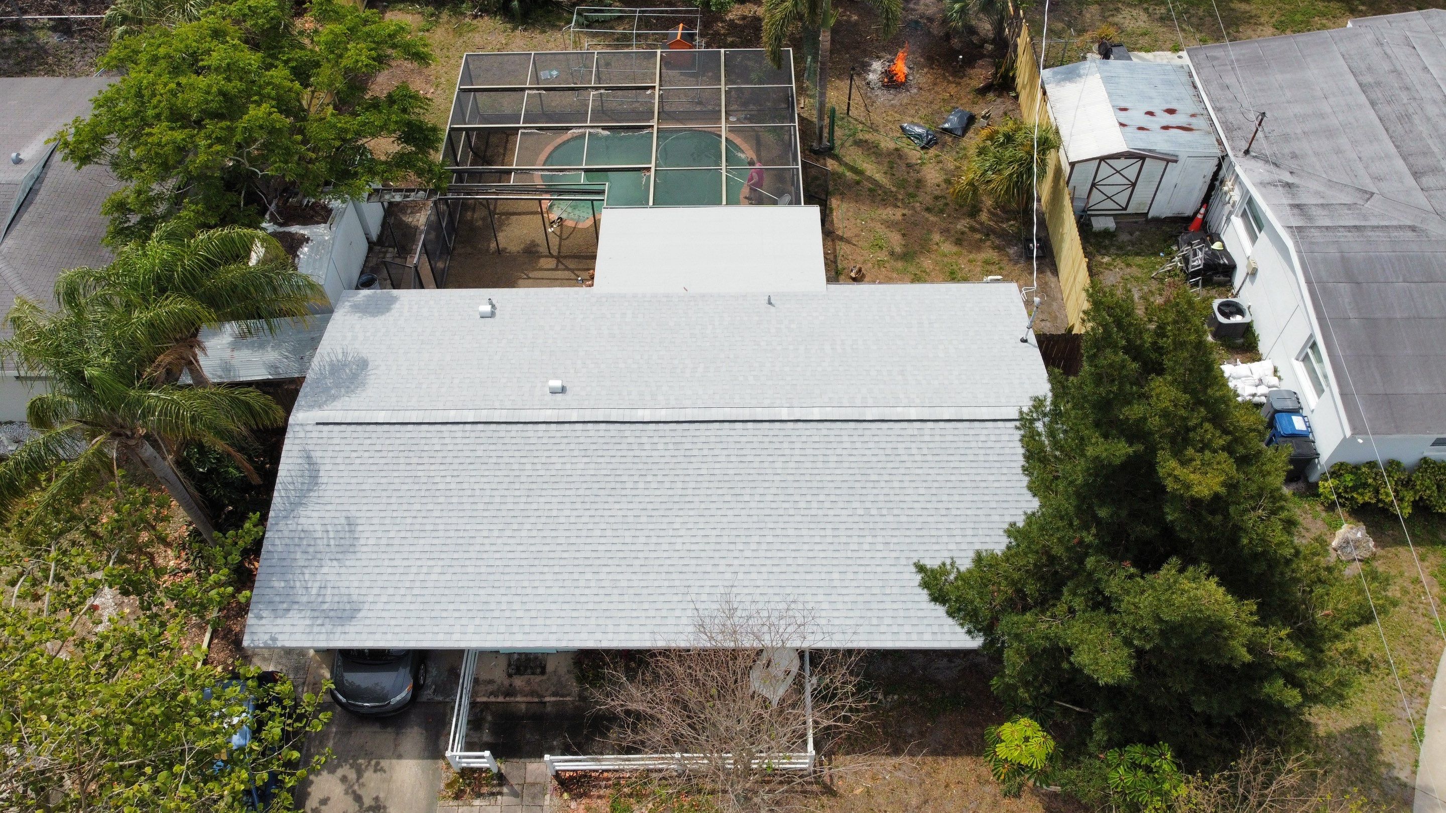 Roof replacement in Bradenton FL by Steadfast Roofing 