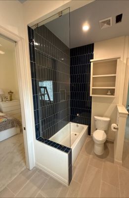 Frameless Shower Panel 