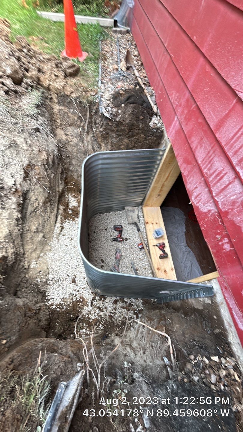 Egress Window using Provia Windows by Total Restoration Services