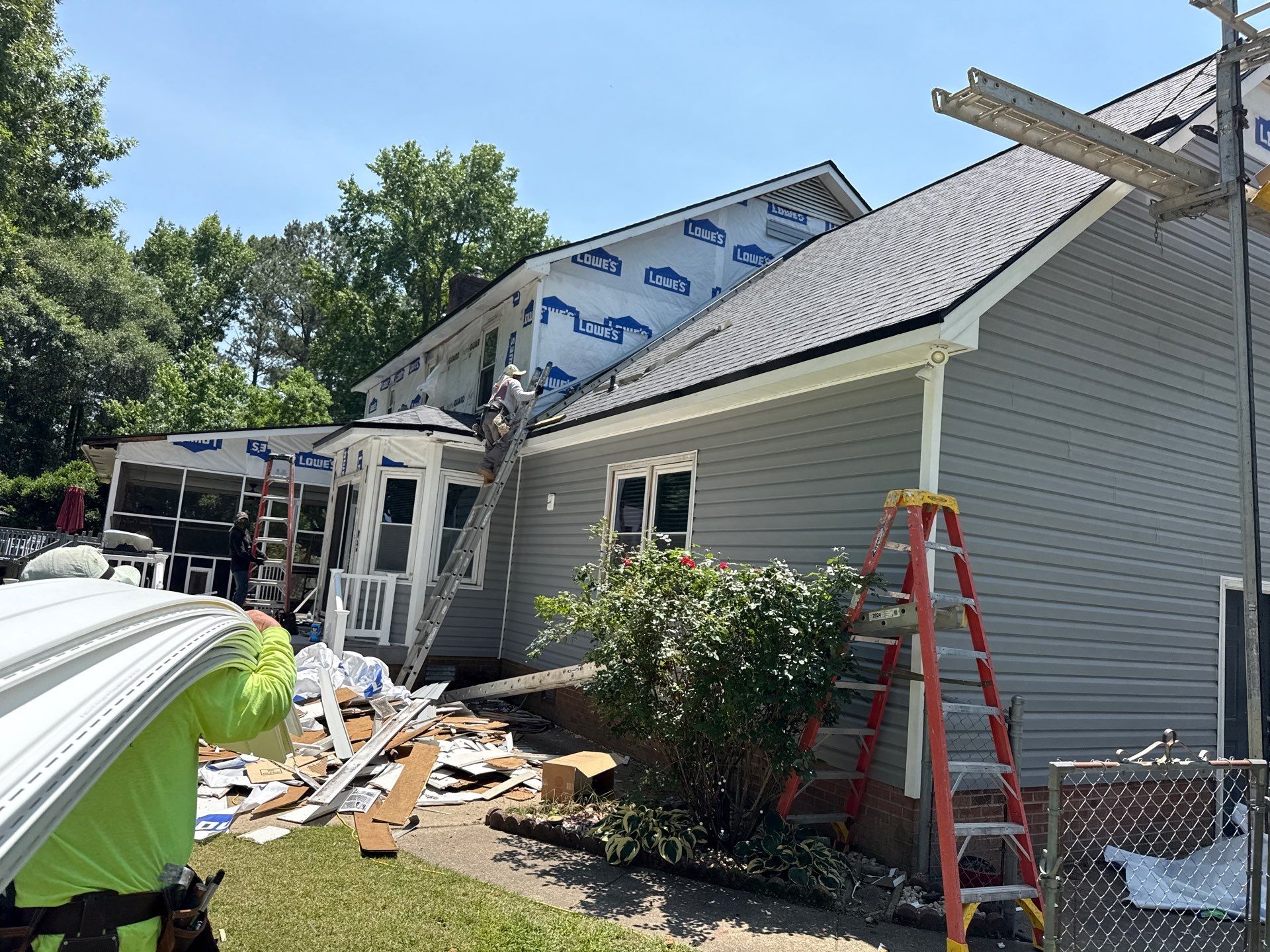 Roof Installation by Karcher Roofing & Construction