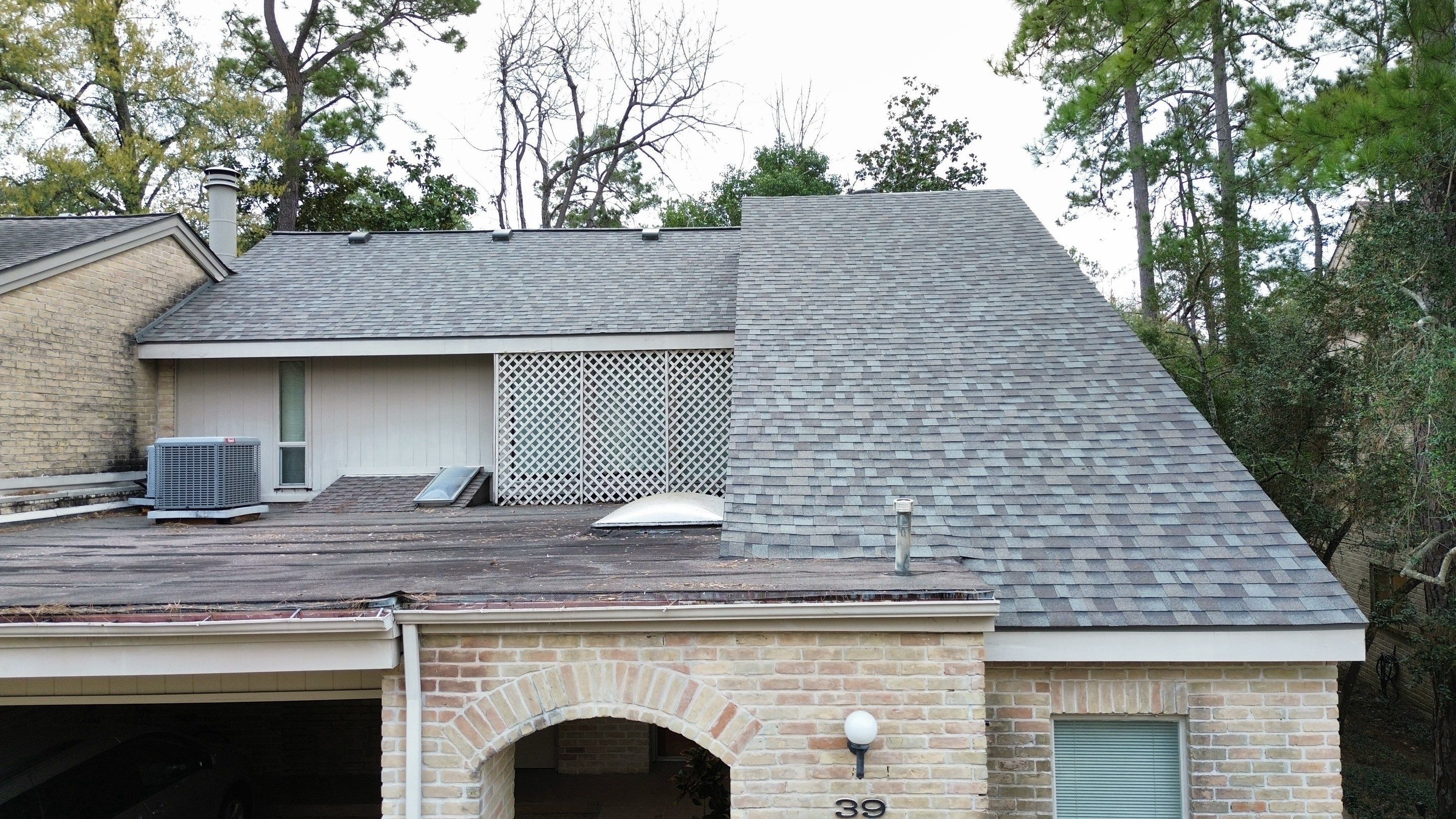 Roof replacement by Houston Roofing & Construction