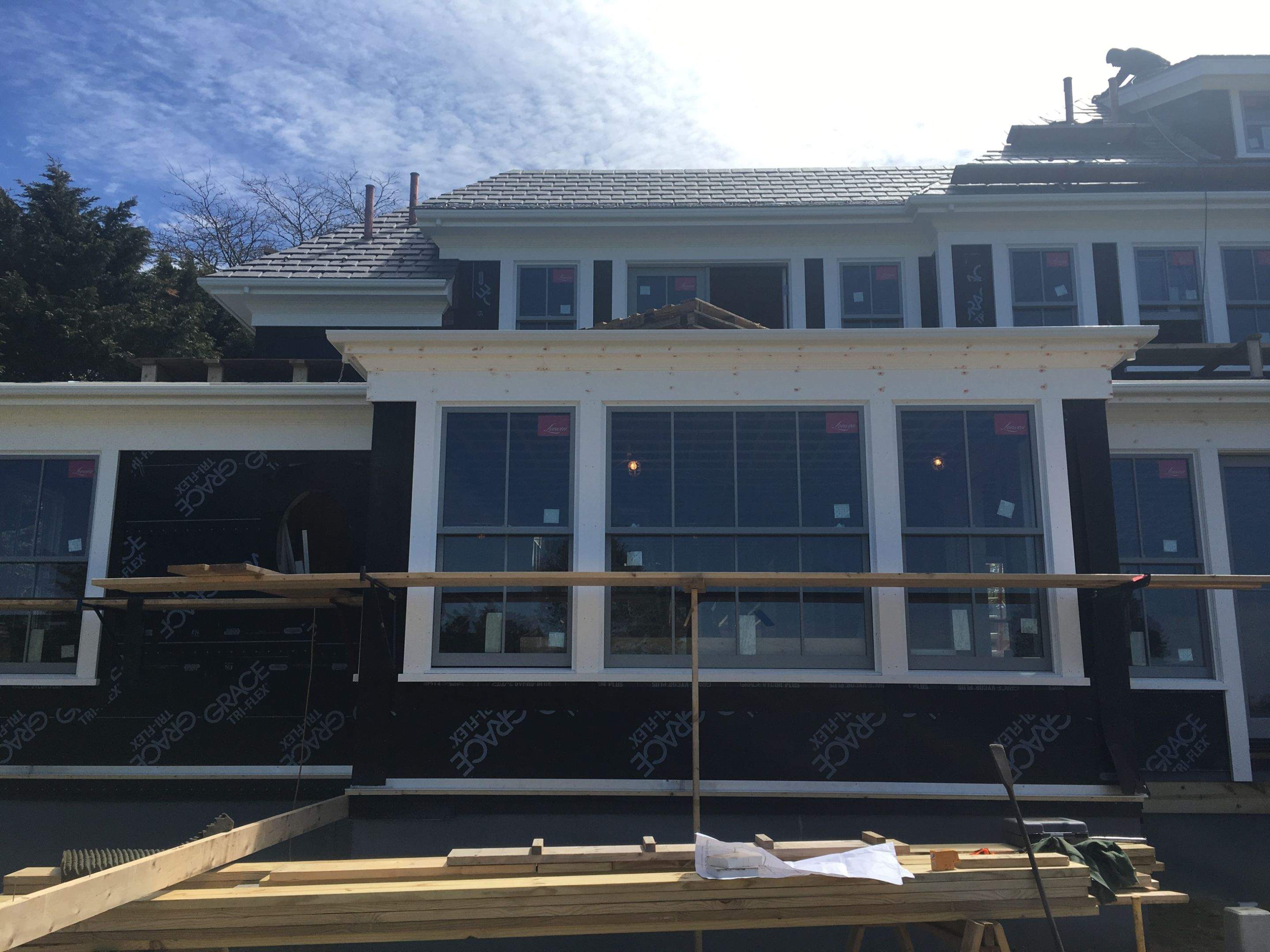 New Fiberglass Gutter System Installed in Falmouth, MA by Gutter Pro by Gutter Pro Enterprises