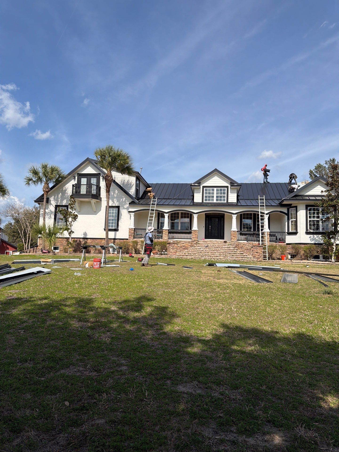 Project in De Leon Springs by Florida Blue Roofing, LLC