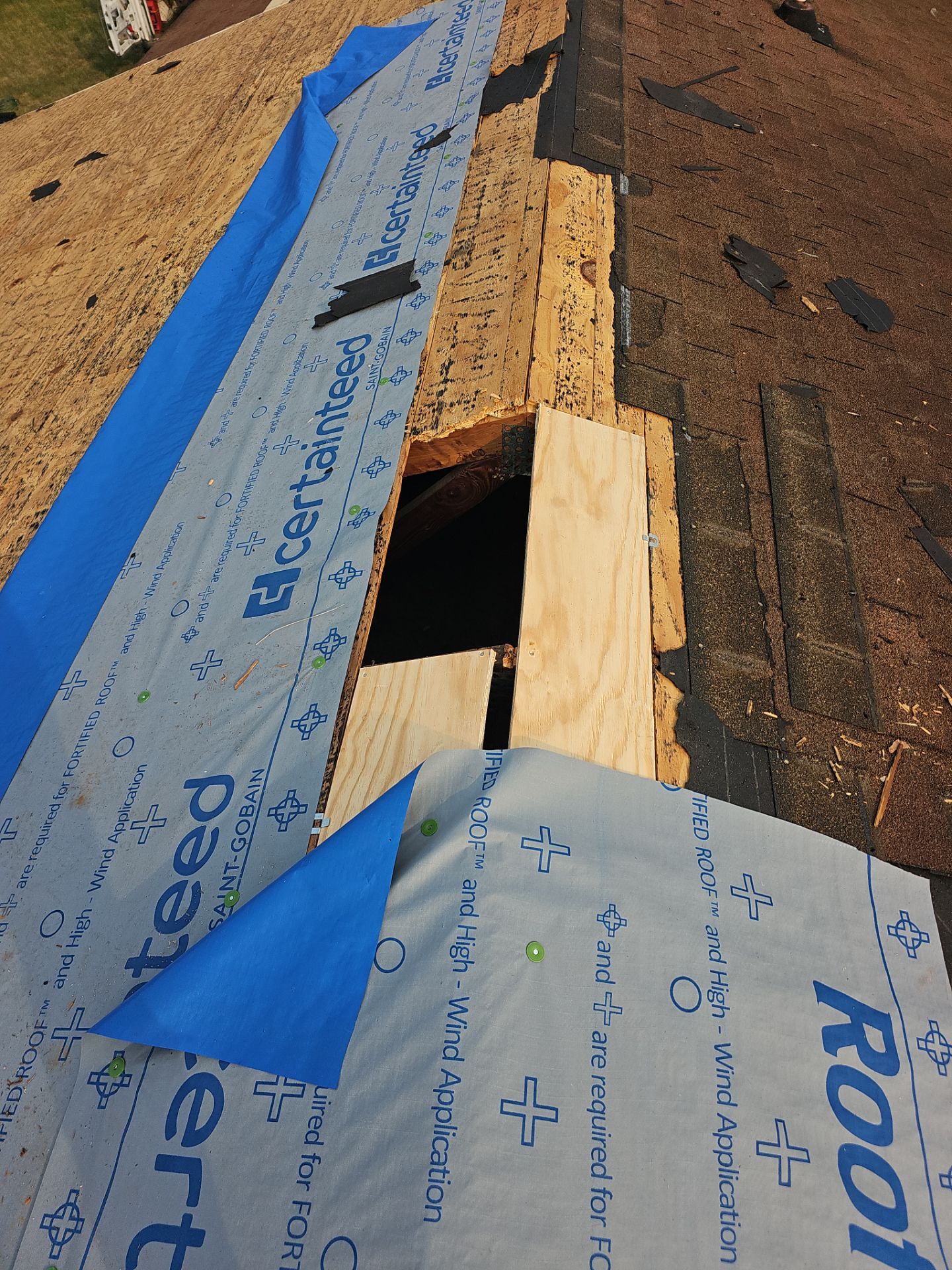 Roof Replacement - Colonial Slate by Winchester Roofing