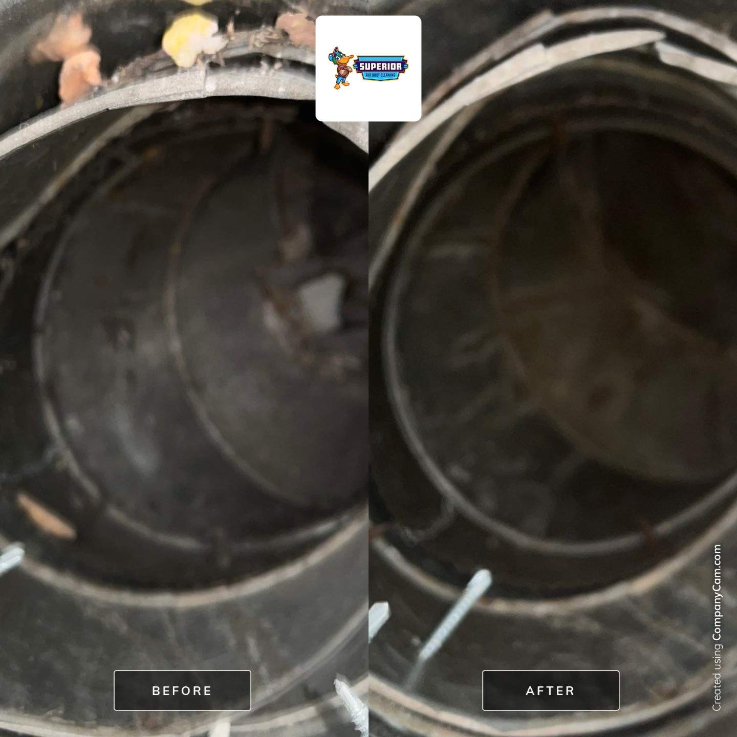 Air Duct Cleaning With a vacuum Truck in Elizabeth, PA by Superior Air Duct Cleaning